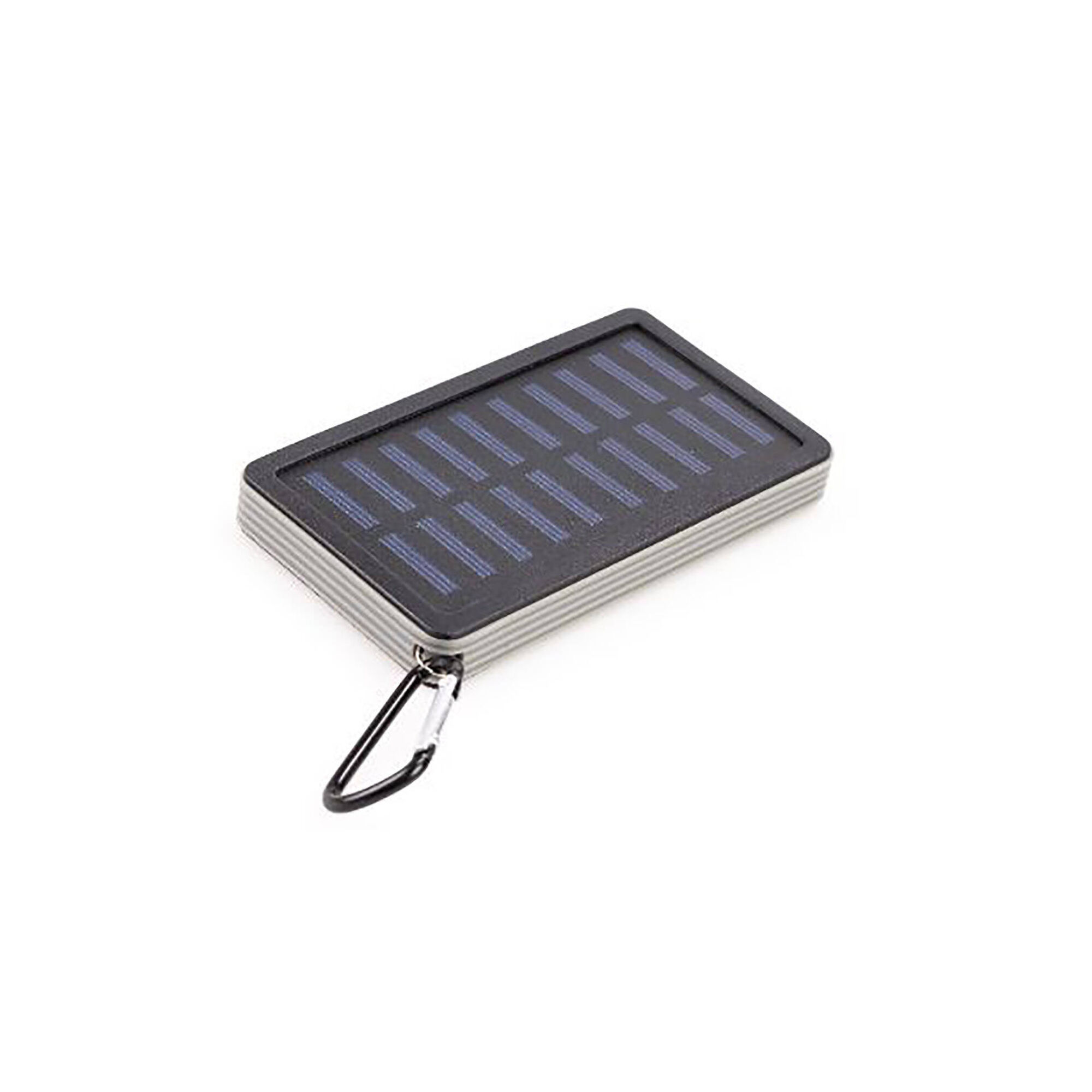 Powerbank Solar sem Fios Preta e Cinza Powerbank Solar sem Fios Preta e Cinza