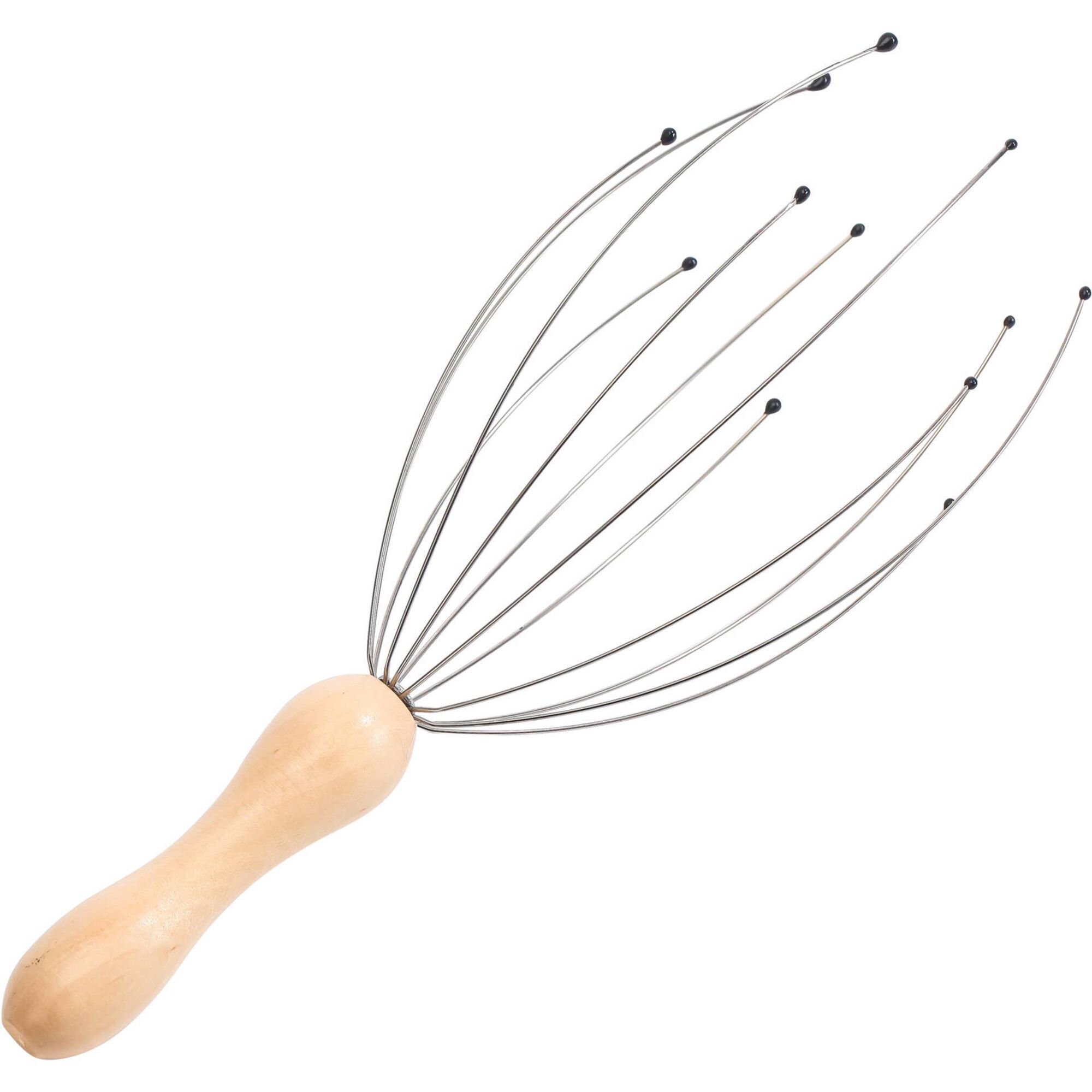 Massajador de Cabe&ccedil;a com Pontas de Borracha Bazar&atilde;o