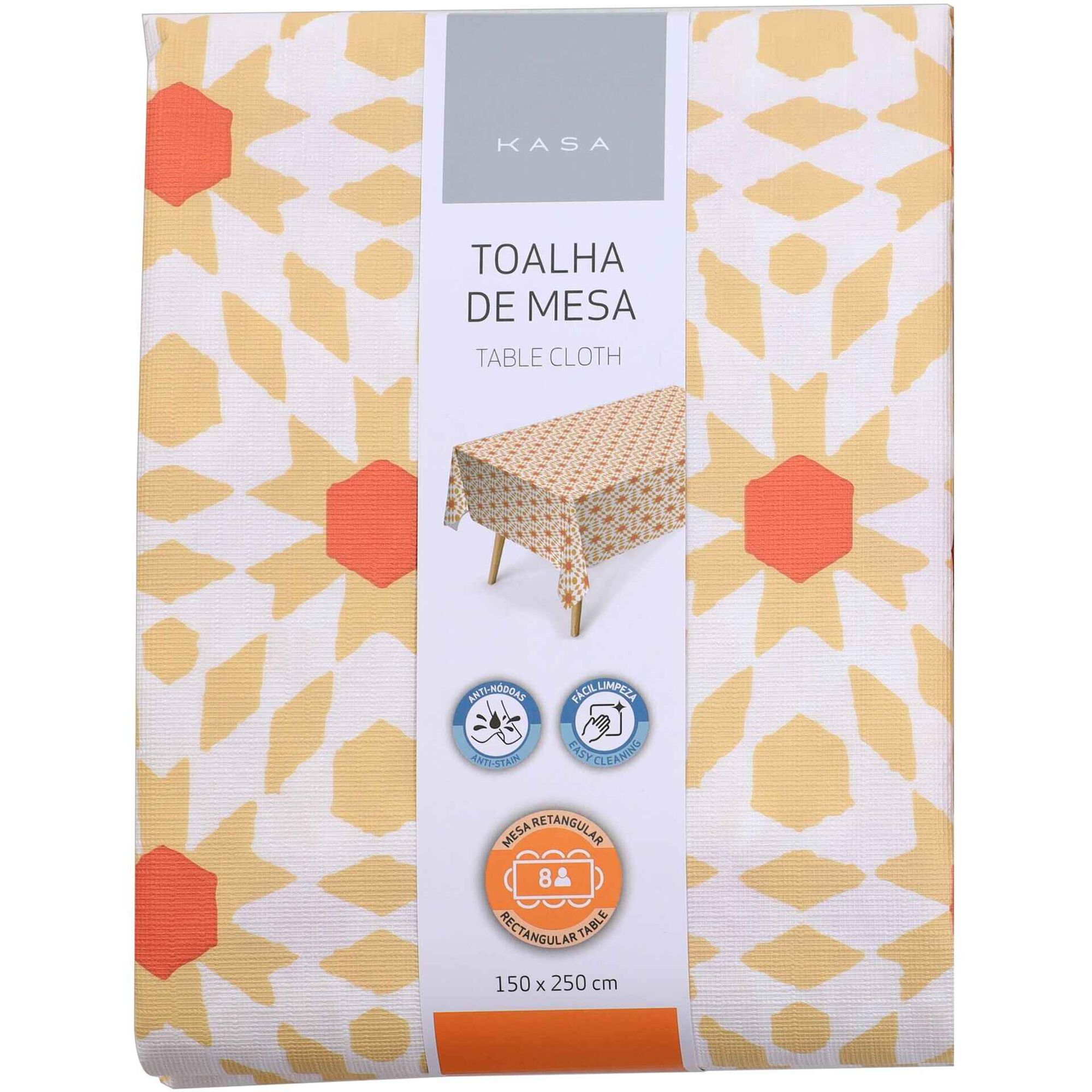 Toalha Mesa PVC Peva Mandala Kasa