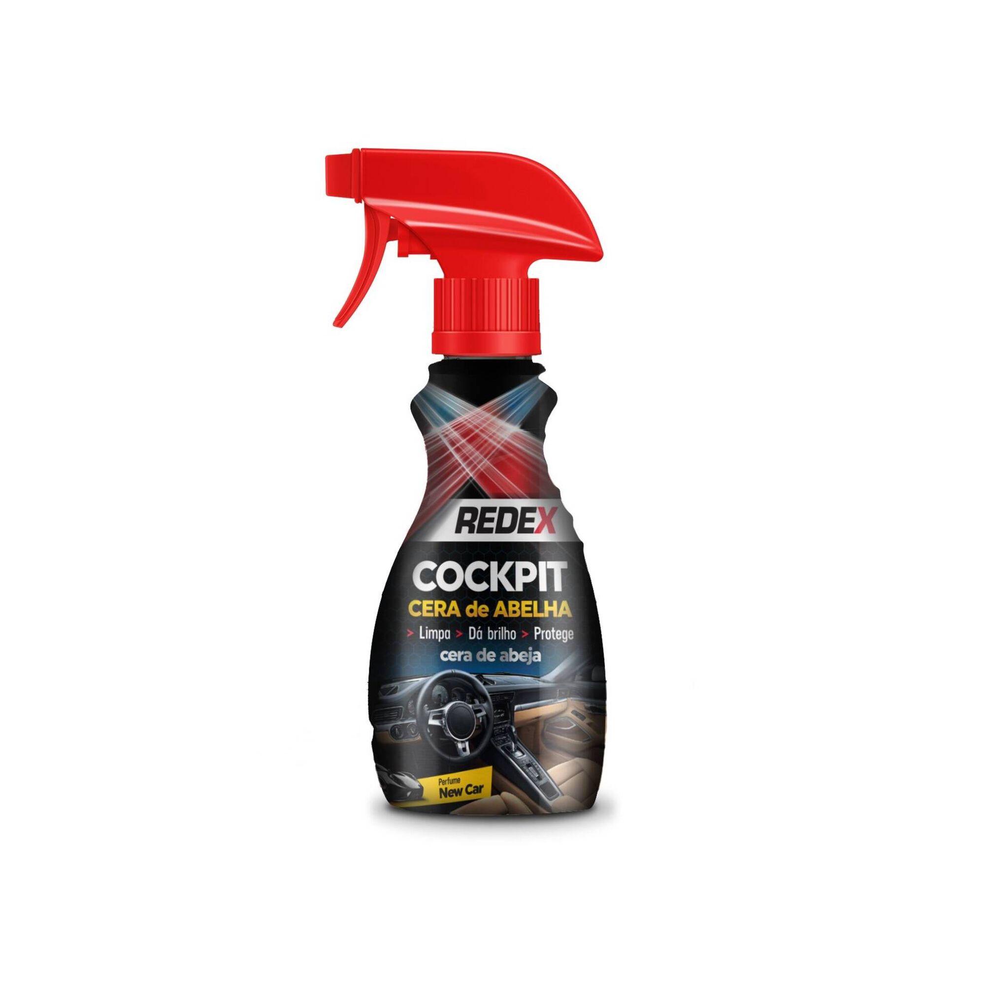 Spray Cockpit Cera de Abelha Perfume Carro Novo 200ml Spray Cockpit Cera de Abelha Perfume Carro Novo 200ml