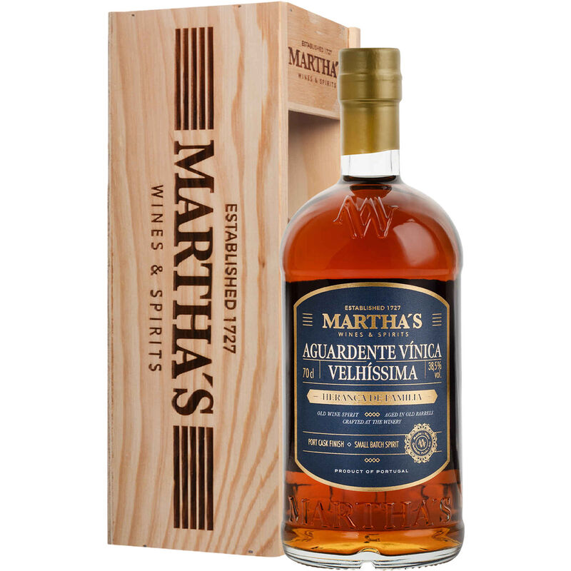 Martha's Aguardente Vínica Velhíssima Herança de Família