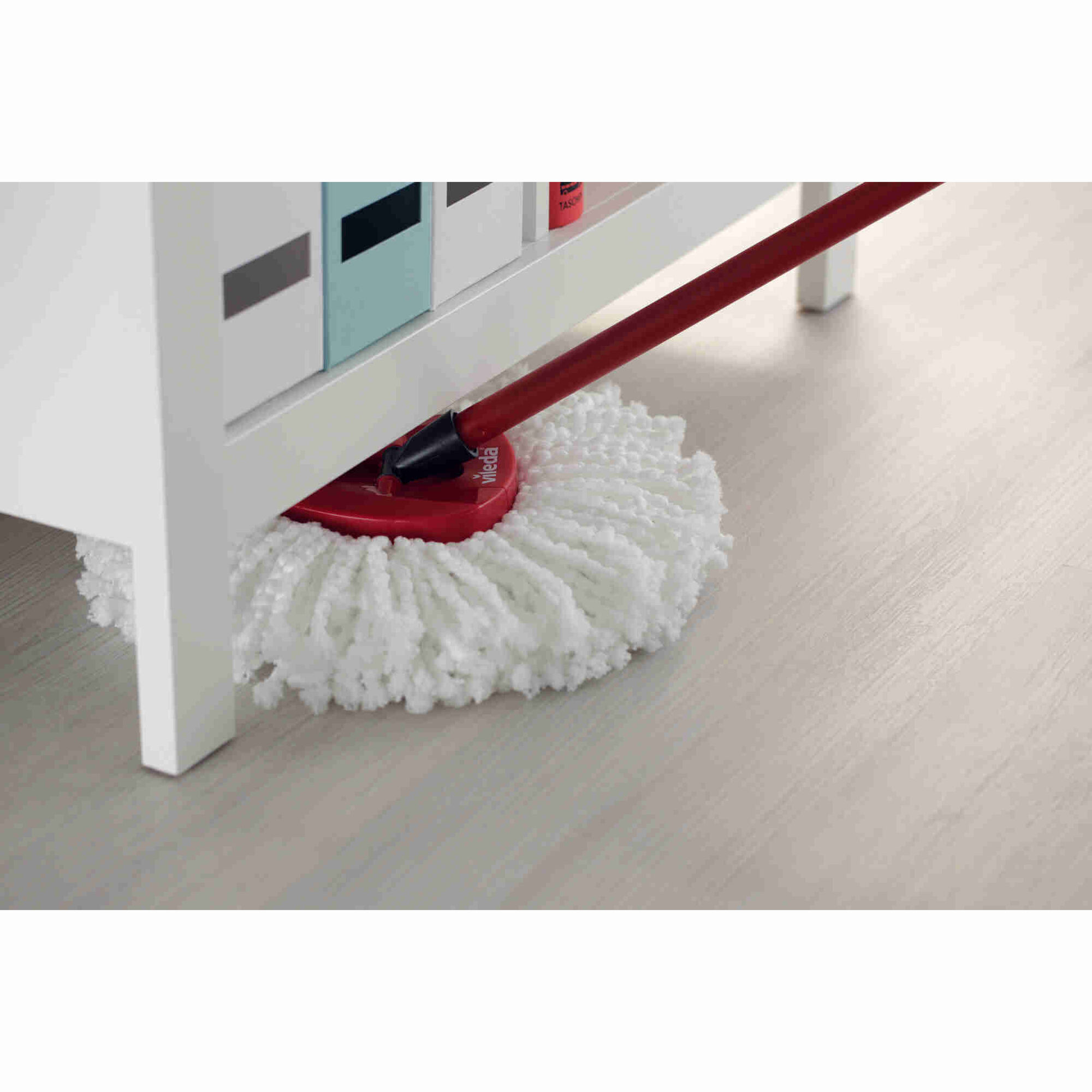 Sistema Turbo Smart Esfregona Microfibras e Balde com pedal Vileda