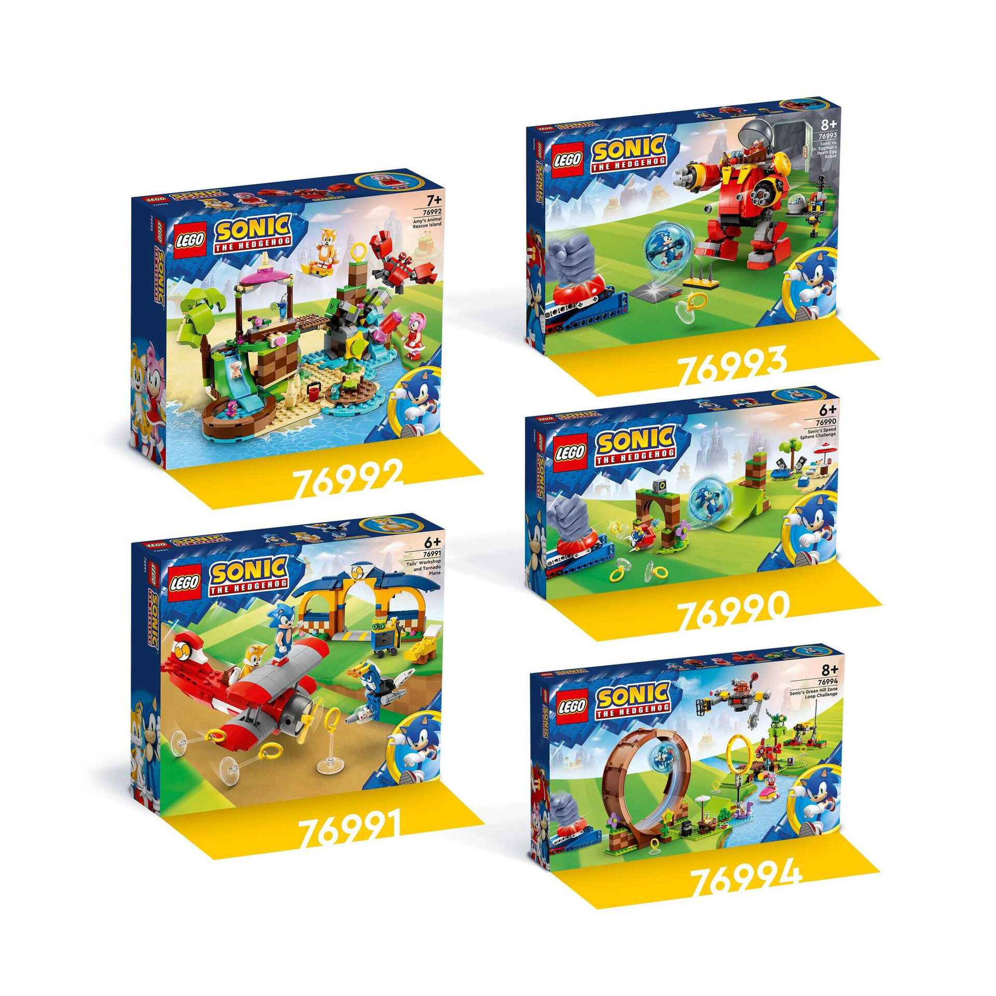 Lego Sonic 76992 - Ilha De Resgate Animal Da Amy