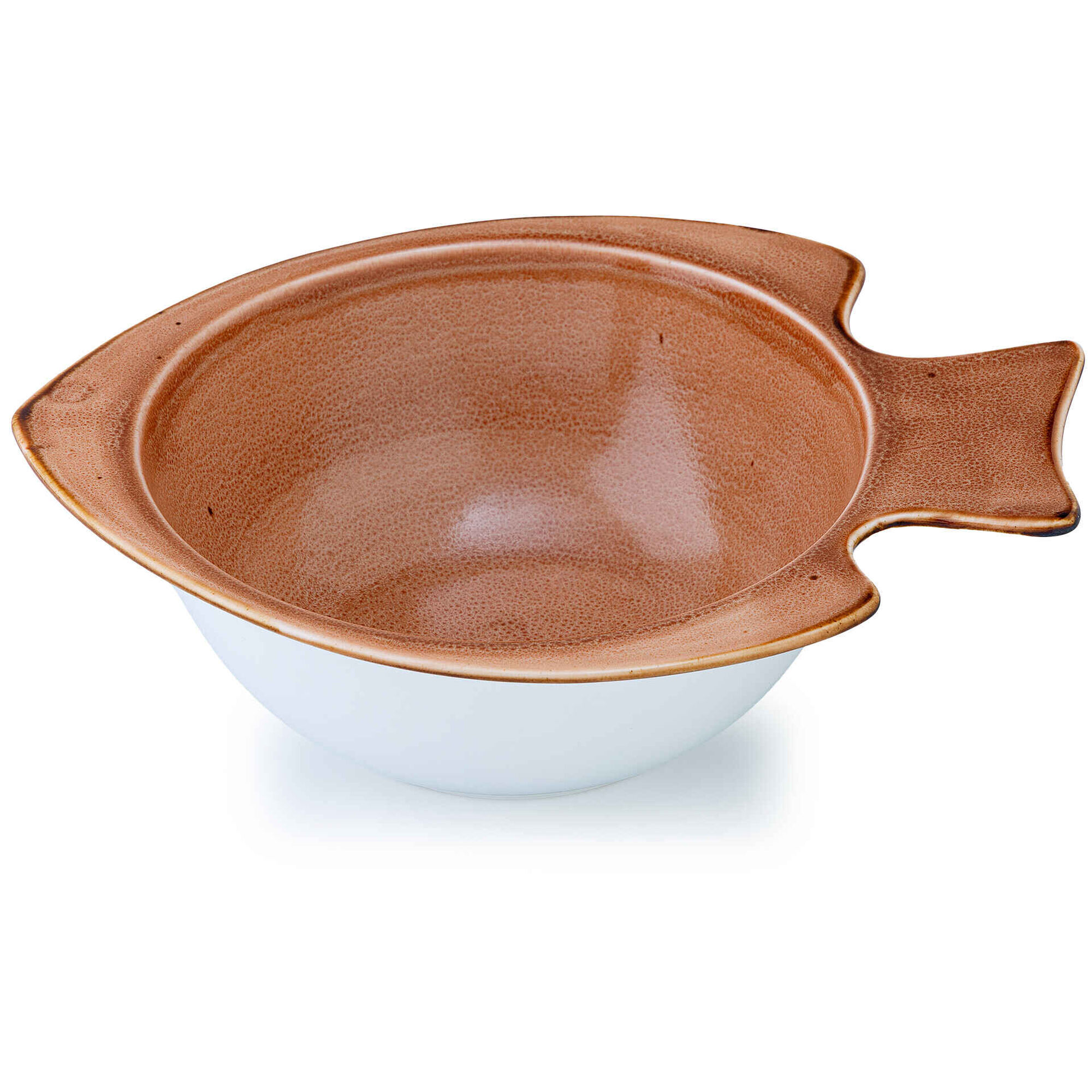Ta&ccedil;a Peixe 29cm Laranja Kasa