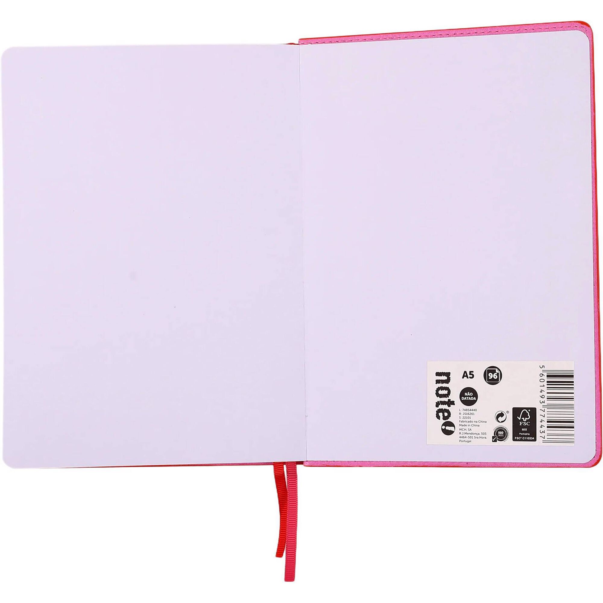 Agenda A5 Não Datada Organize (várias cores)