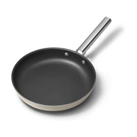 Frigideira Antiaderente Alum&iacute;nio 28cm Creme Smeg