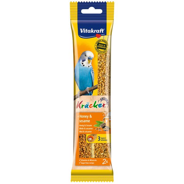 Alimentação para Periquito Barrita com Mel Vitakraft