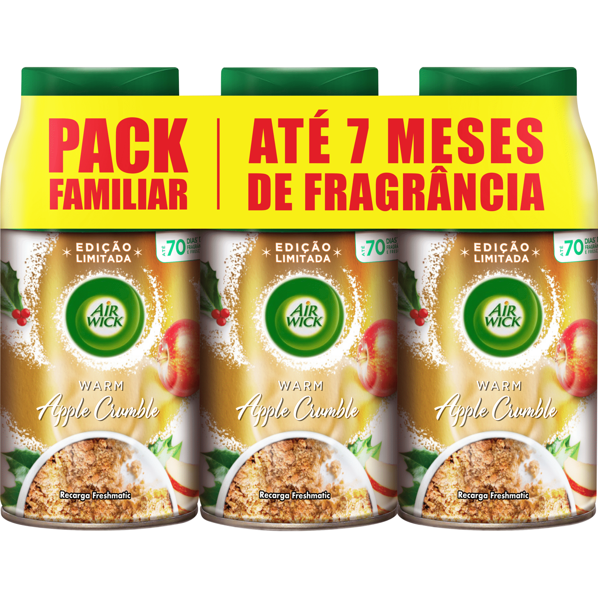 Ambientador Recarga Difusor Freshmatic Apple Crumble