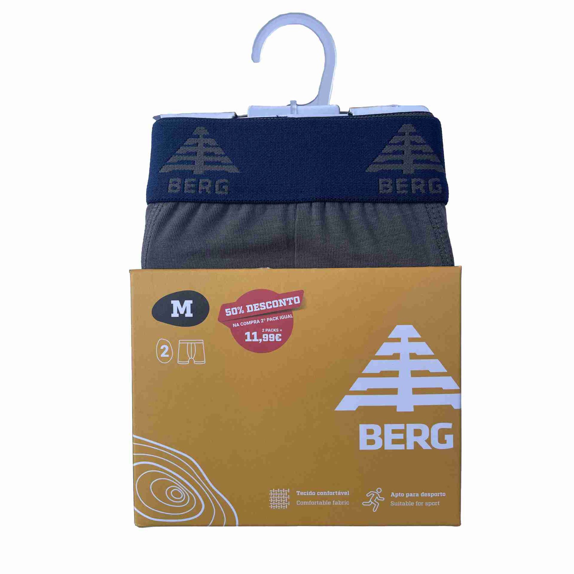 Boxers Algodão XL Homem