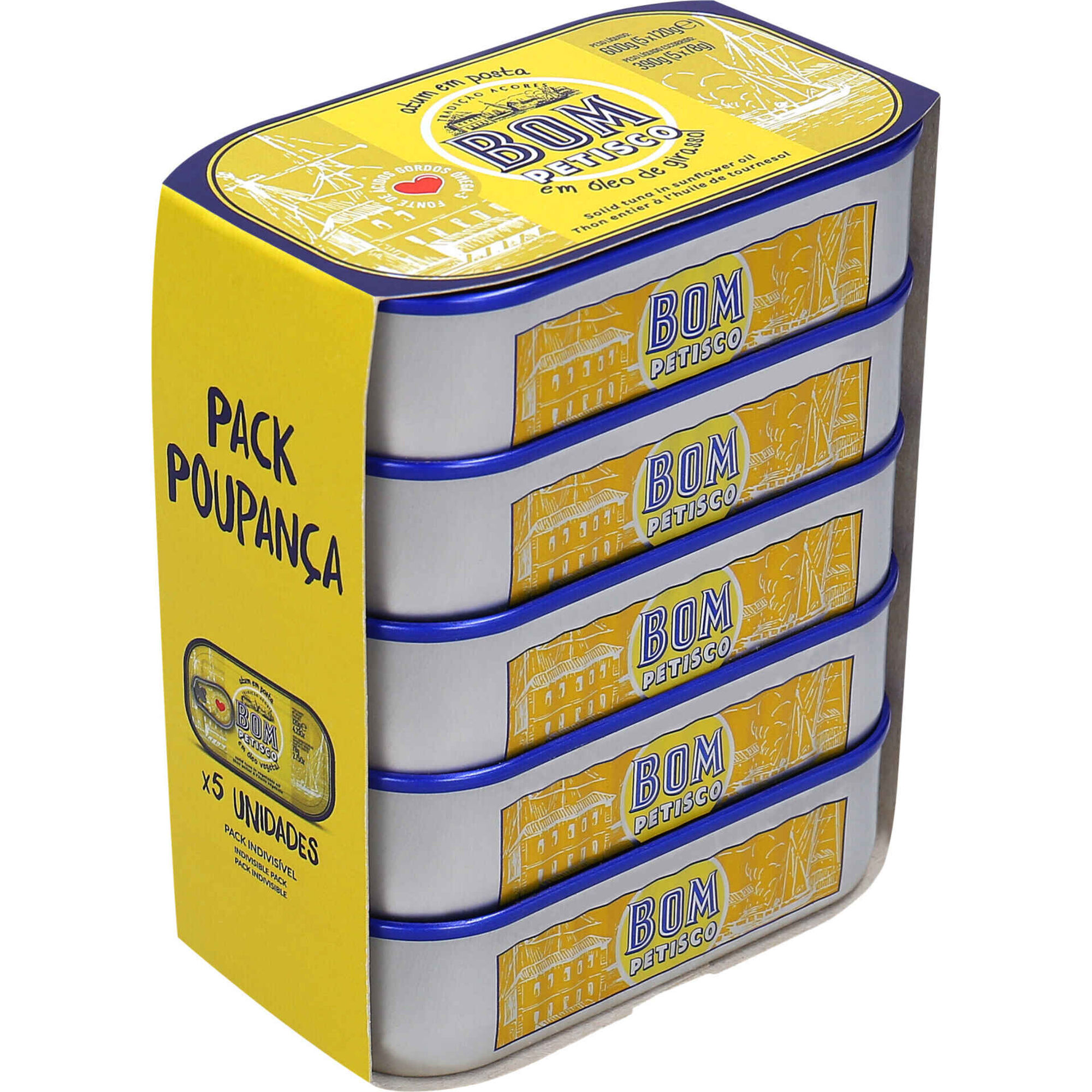 Atum em &Oacute;leo Bom Petisco