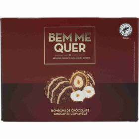 Bombons de Chocolate Crocantes com Avel&atilde; Bem Me Quer