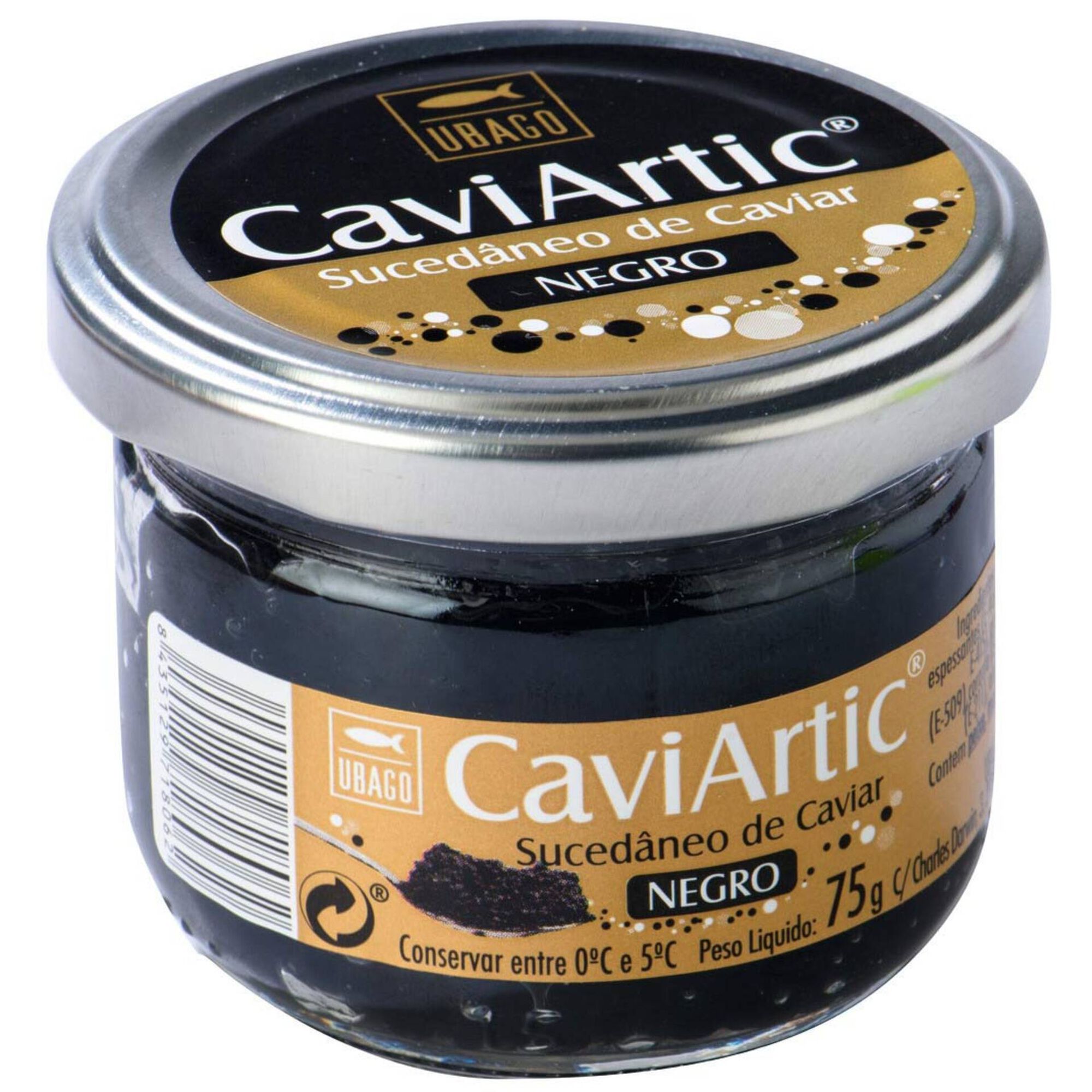 Sucedâneo Caviar Preto Caviartic