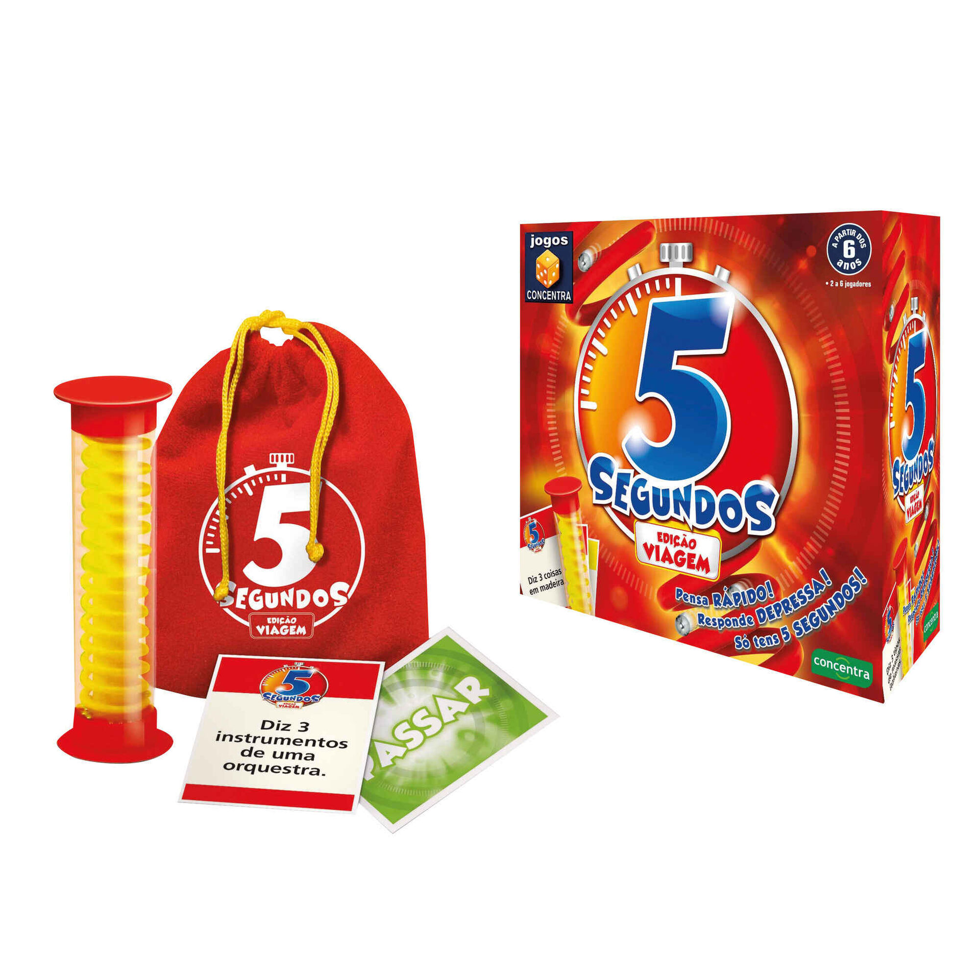 Jogo 5 Segundos (Formato Viagem)