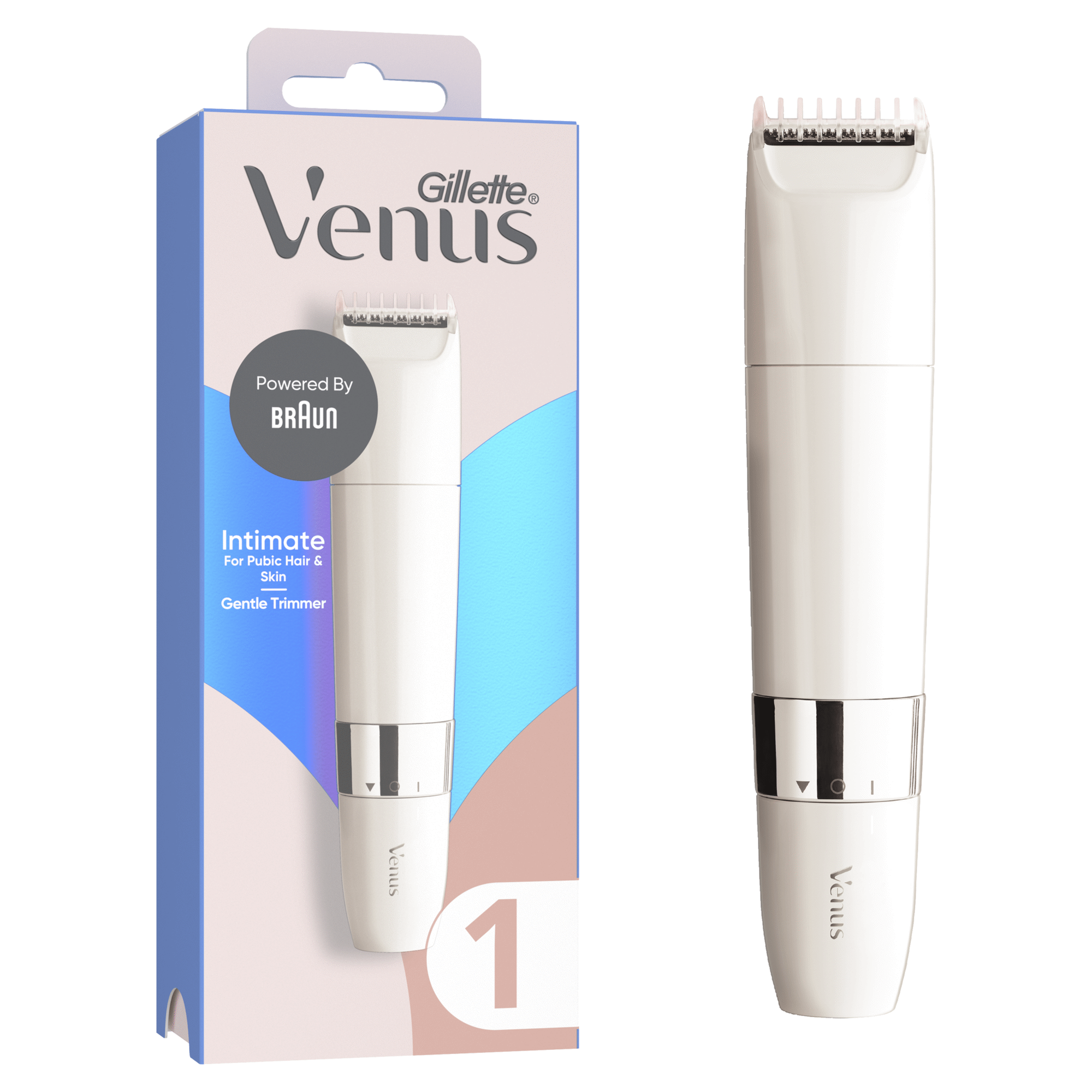 M&aacute;quina Depilat&oacute;ria Gentle Trimmer Zona &Iacute;ntima Gillette Venus
