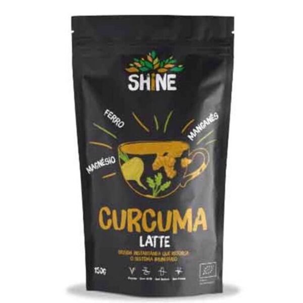 Curcuma Latte sem Glúten Shine