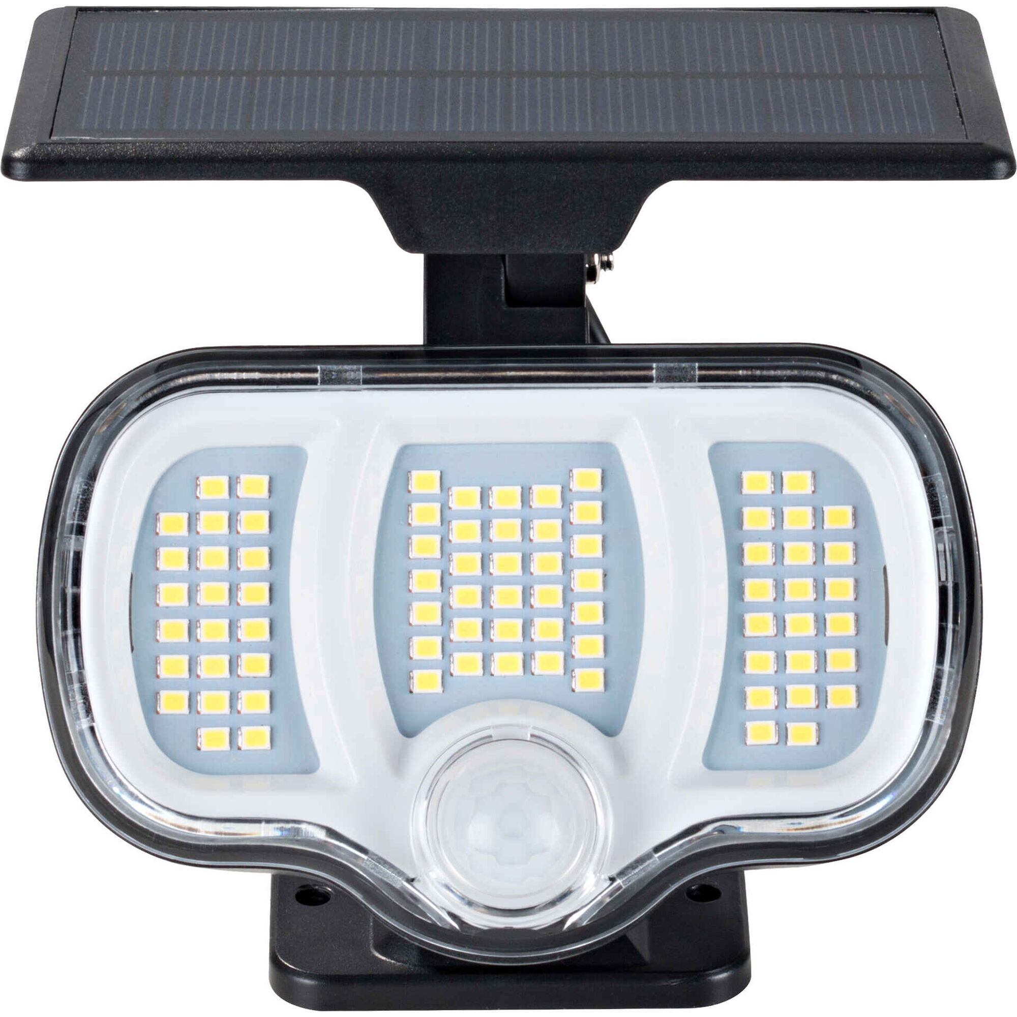 Foco de Parede Solar com Sensor Preto Boost