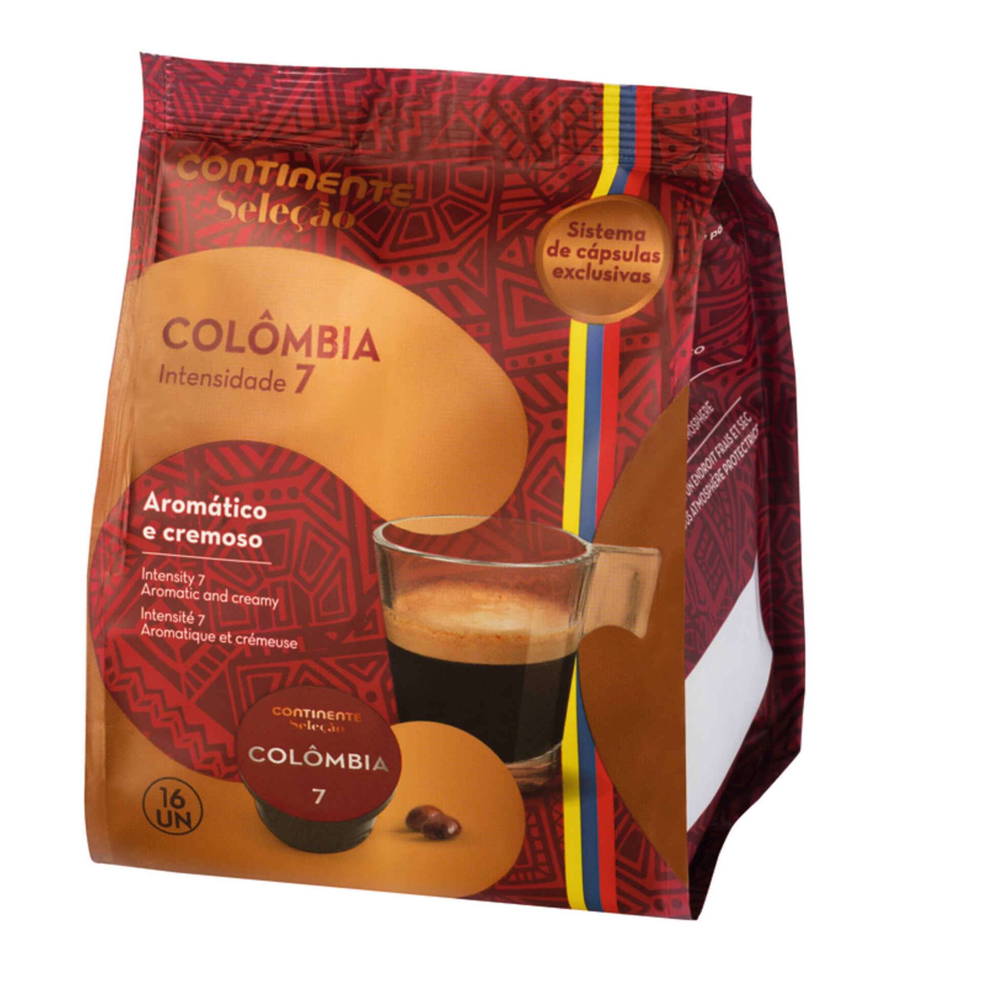 Cápsulas de Café Colômbia Int 7 Cápsulas de Café Colômbia Int 7
