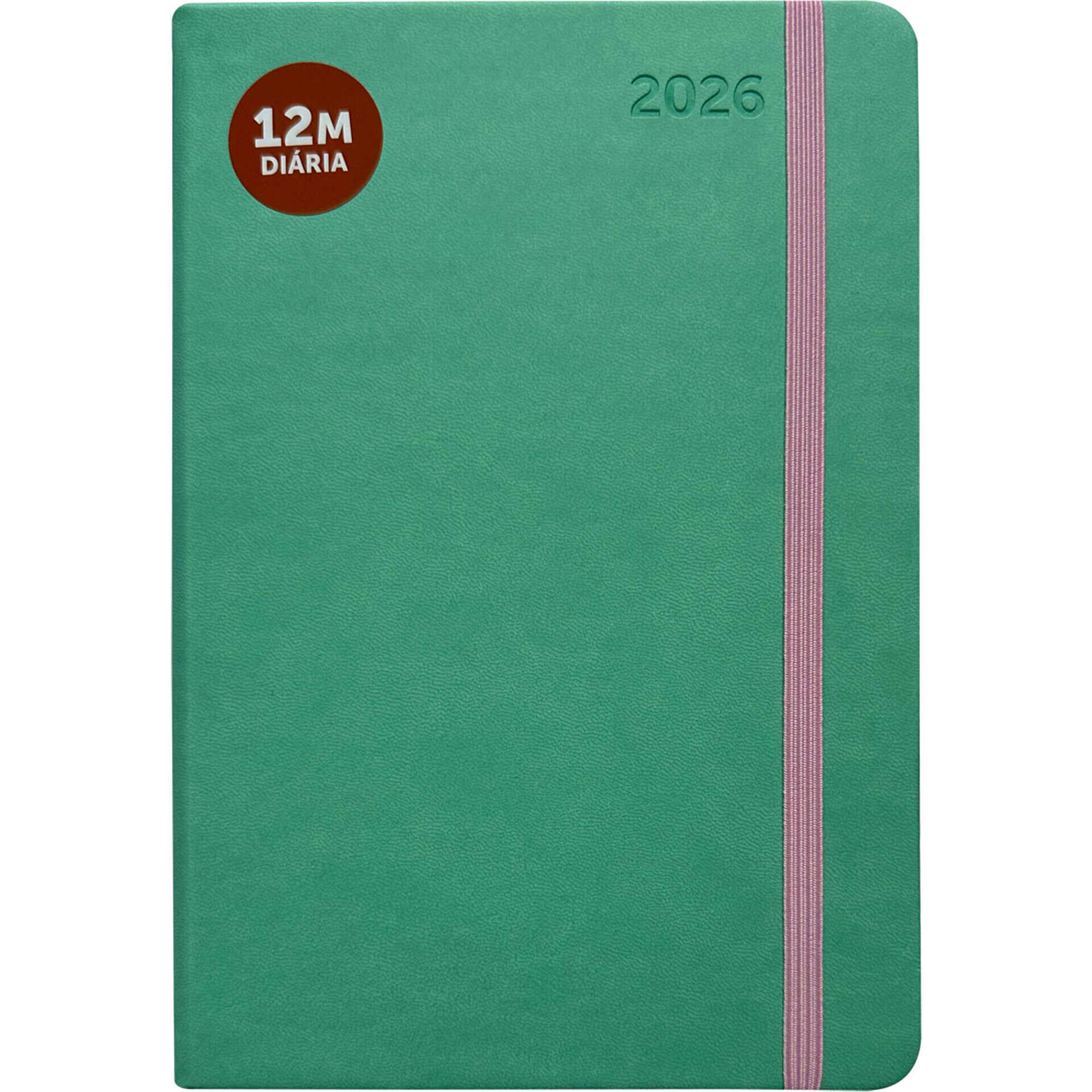 Agenda A5 2026 12 Meses (várias cores)