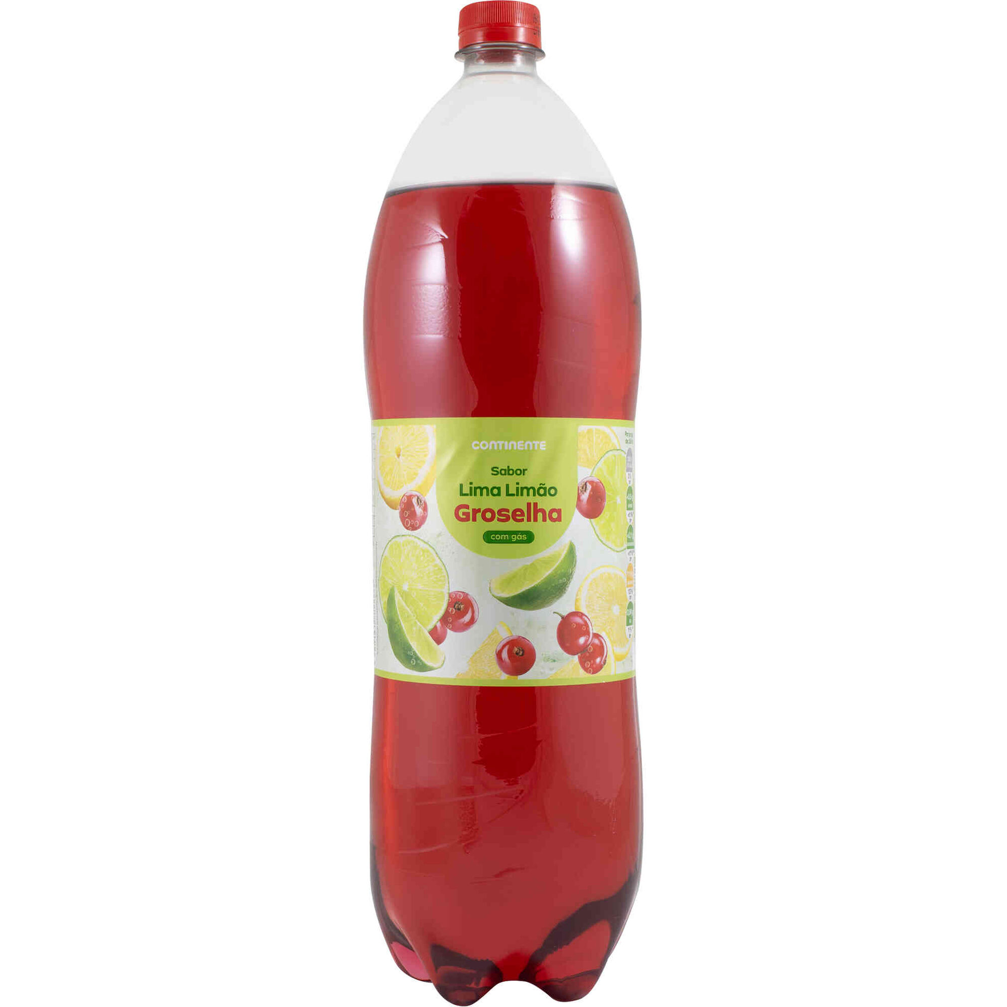Refrigerante com Gás Lima, Limão e Groselha Refrigerante com Gás Lima, Limão e Groselha