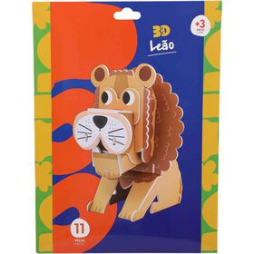 Kit Puzzle 3D em Cart&atilde;o (v&aacute;rios modelos)