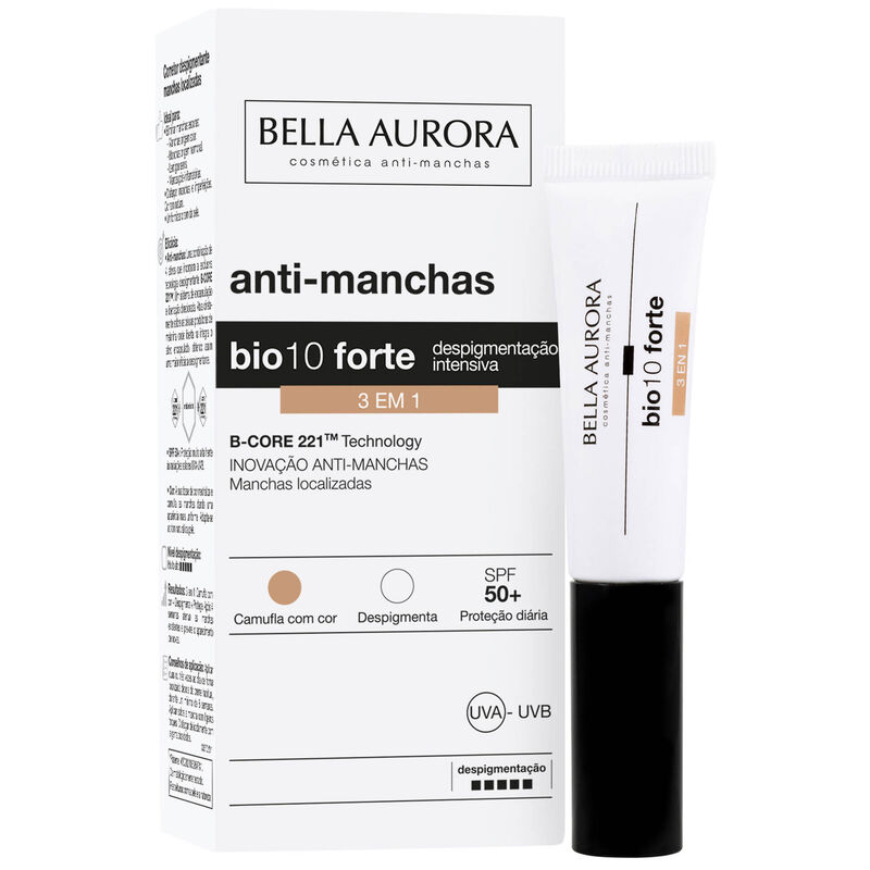 Tratamento Rosto Anti-manchas Bio10 Forte FPS 50+ Bella Aurora