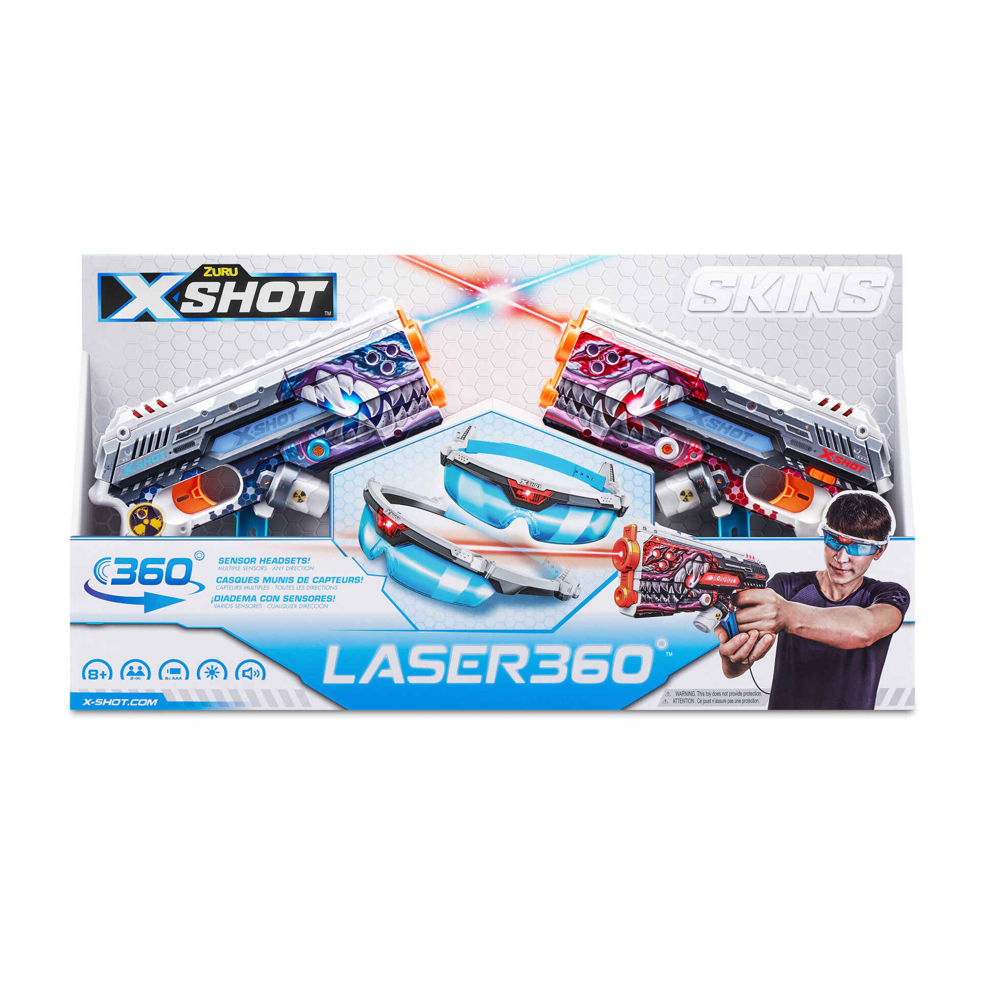 Lançador Laser Skins 360º