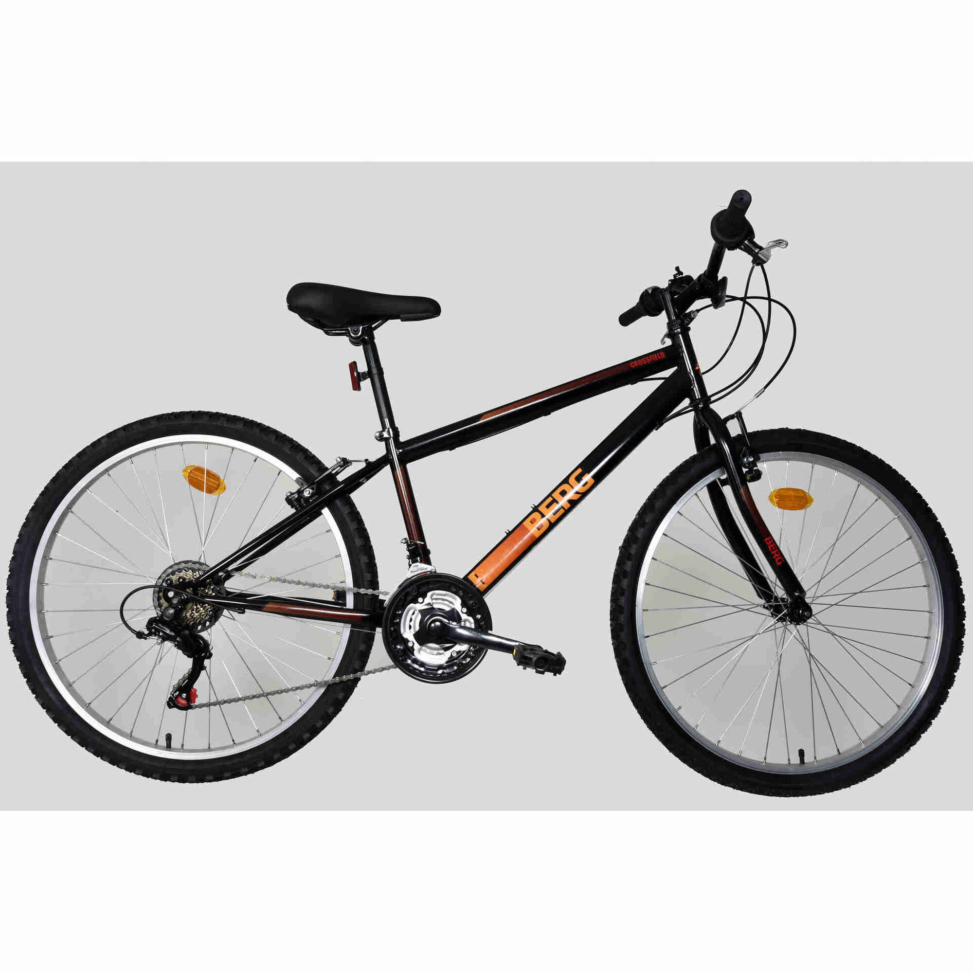Bicicleta Adulto Crossfield Roda 26 Preta Berg