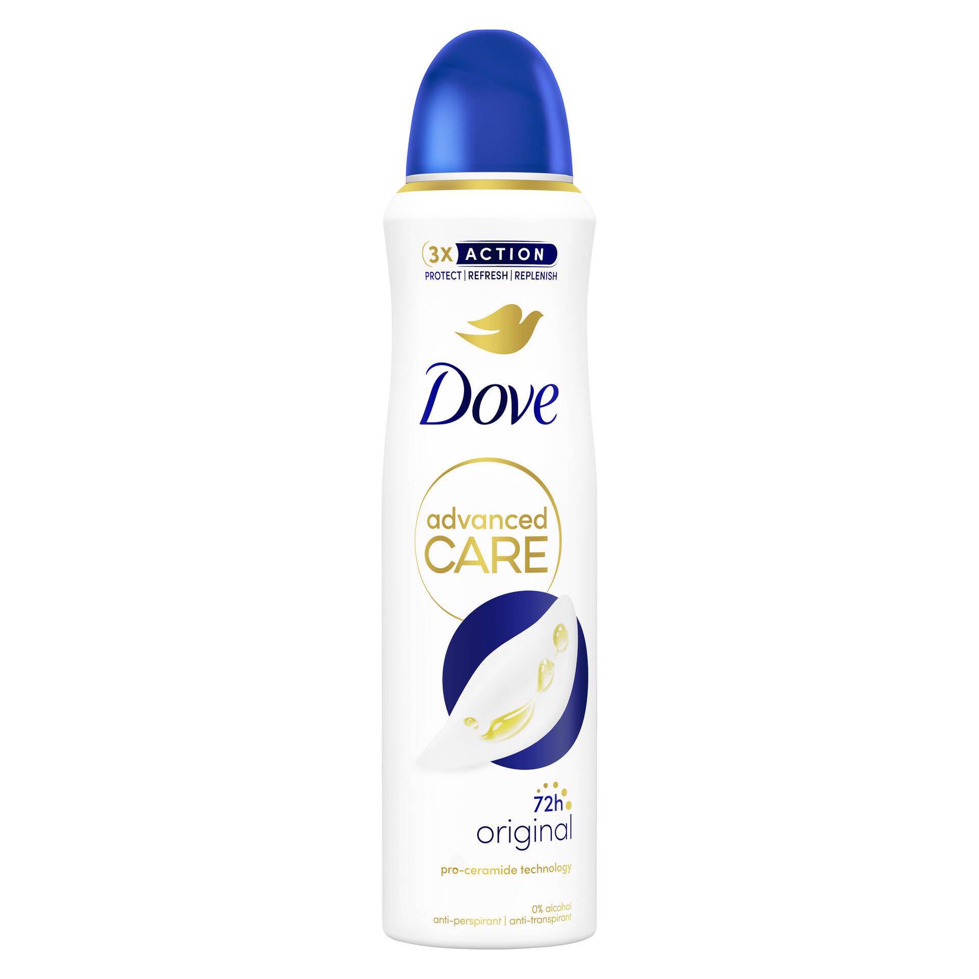 Desodorizante Spray Advanced Original 72h Dove