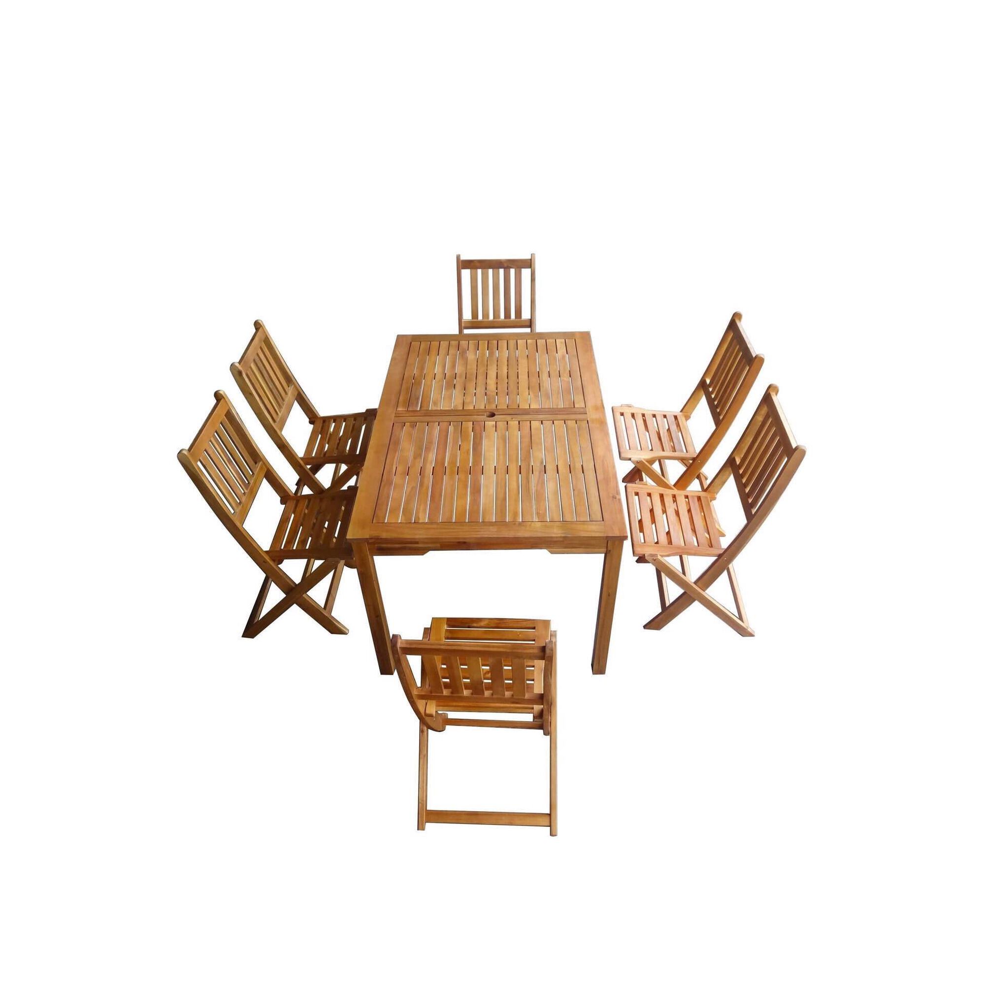 Conjunto Jardim 6 Lugares Madeira Lisboa