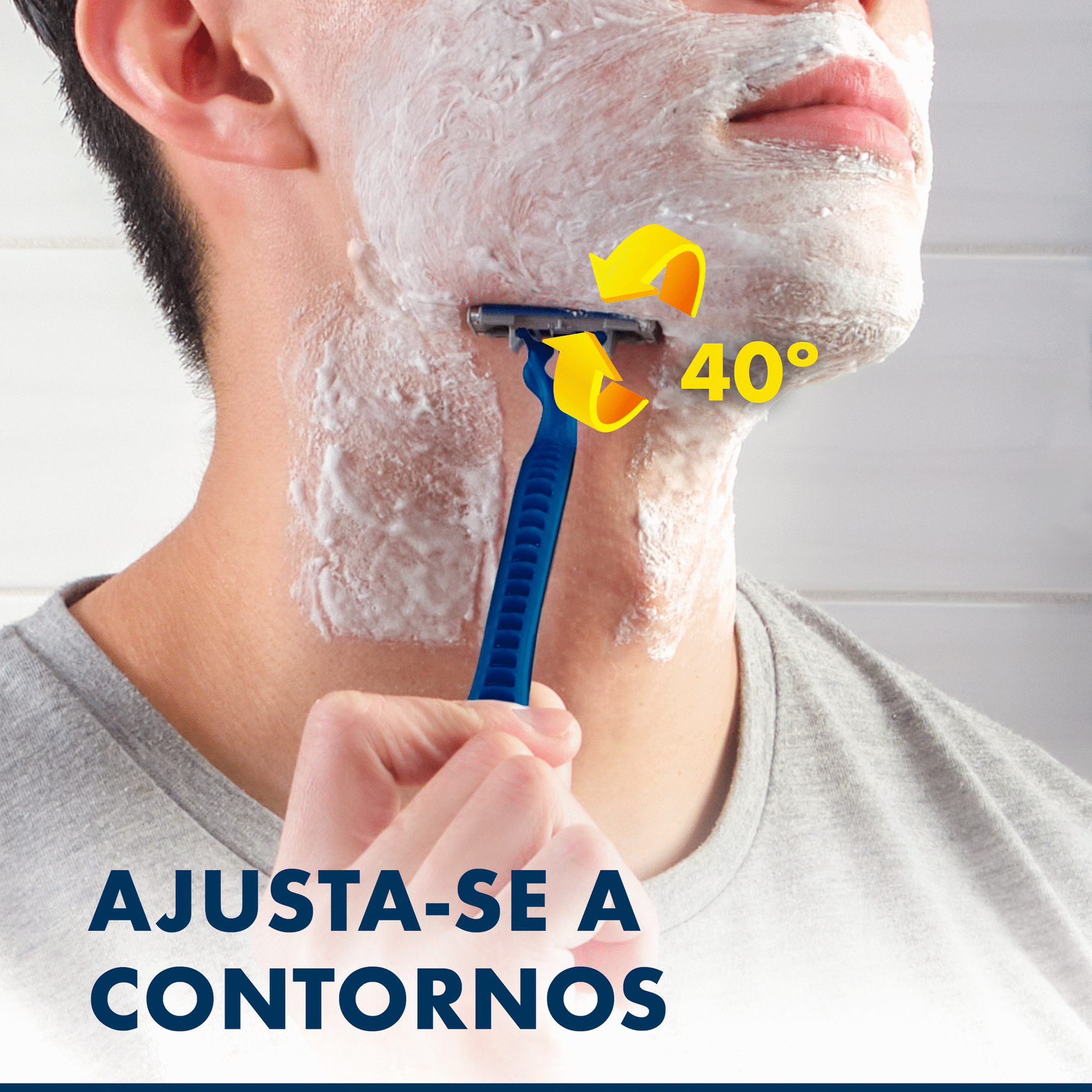 L&acirc;minas Descart&aacute;veis Blue3 Smooth