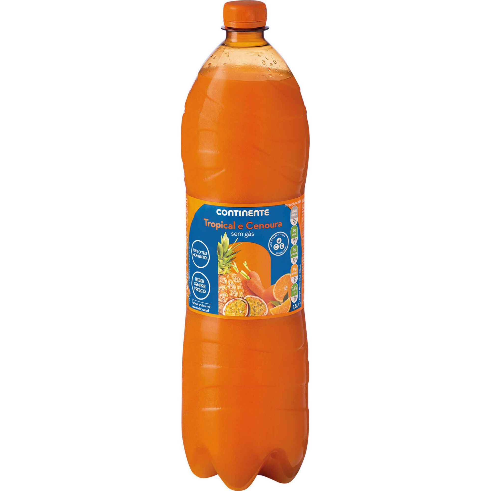 Refrigerante sem G&aacute;s Tropical e Cenoura Continente