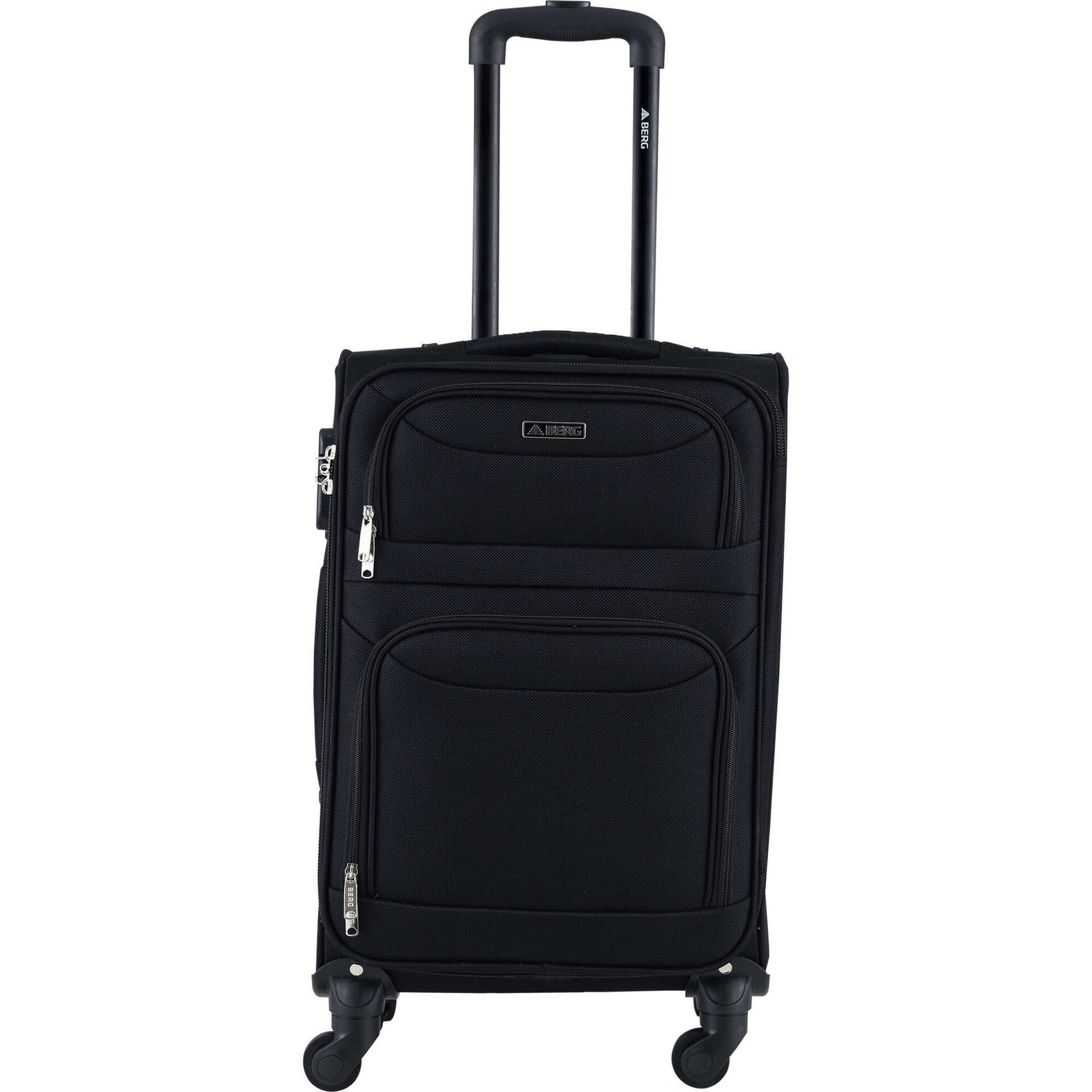 Mala de Viagem Grande 4 Rodas Preto Move Berg