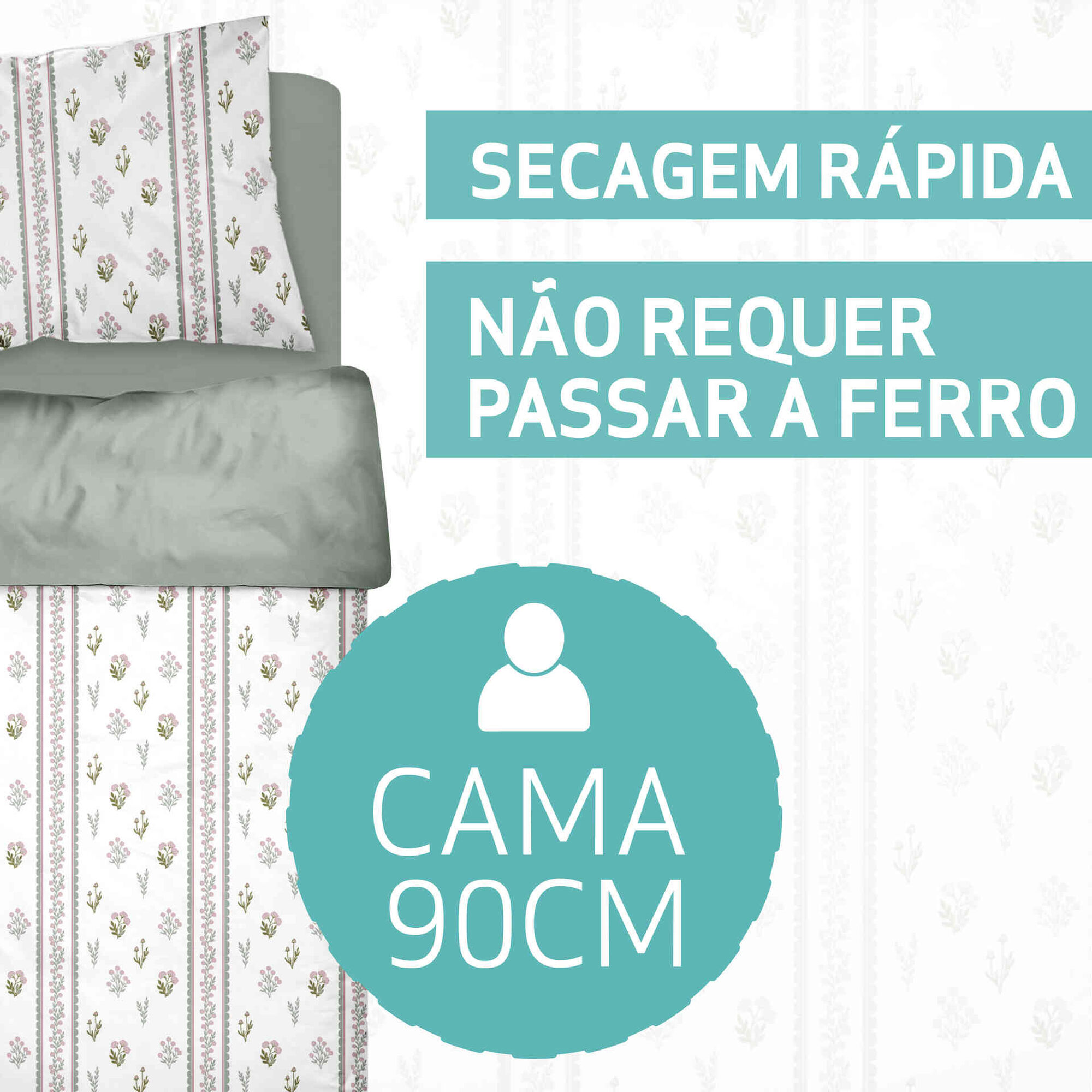 Conjunto Lençóis Microfibra