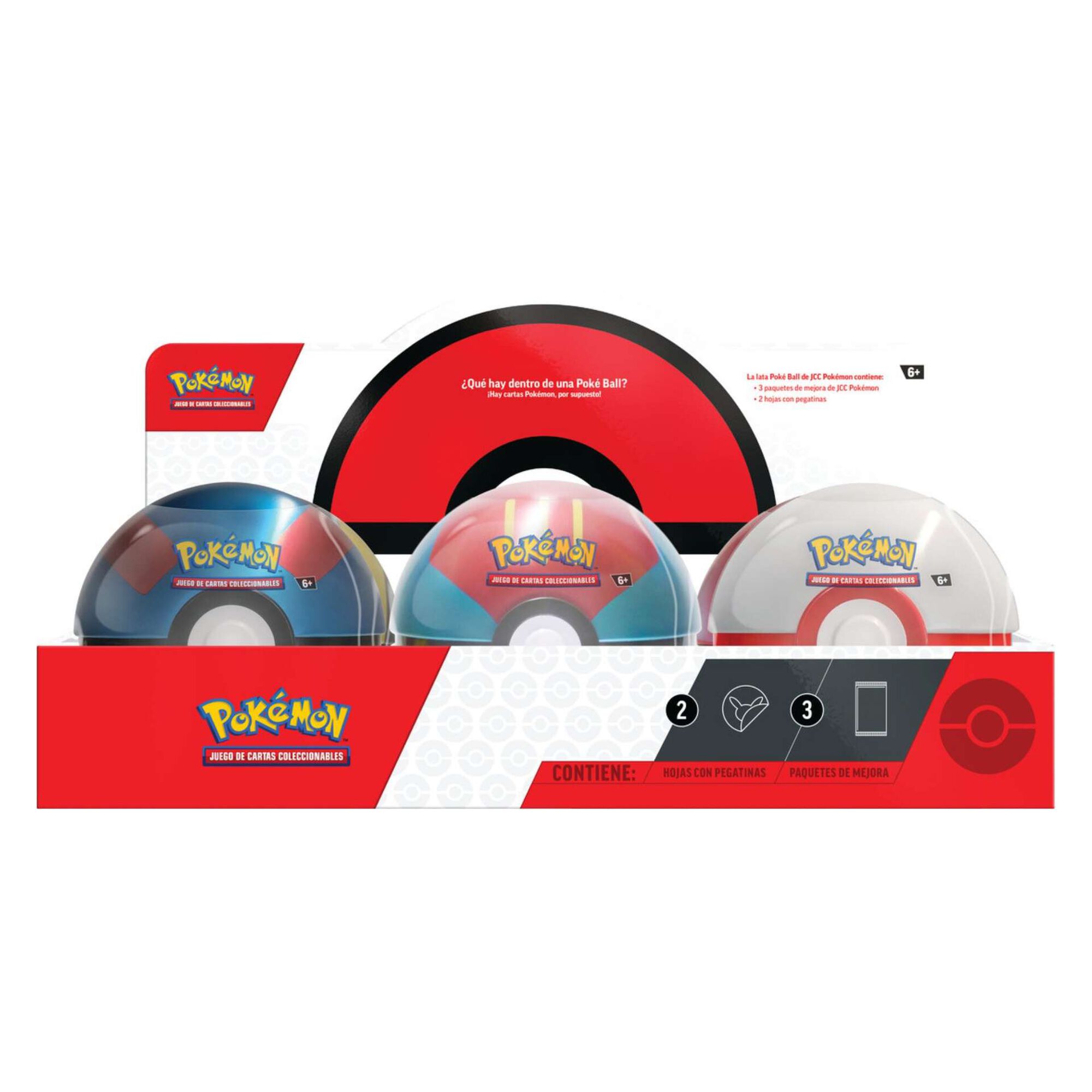 Cartas Pokémon TCG: Lata Poké Ball