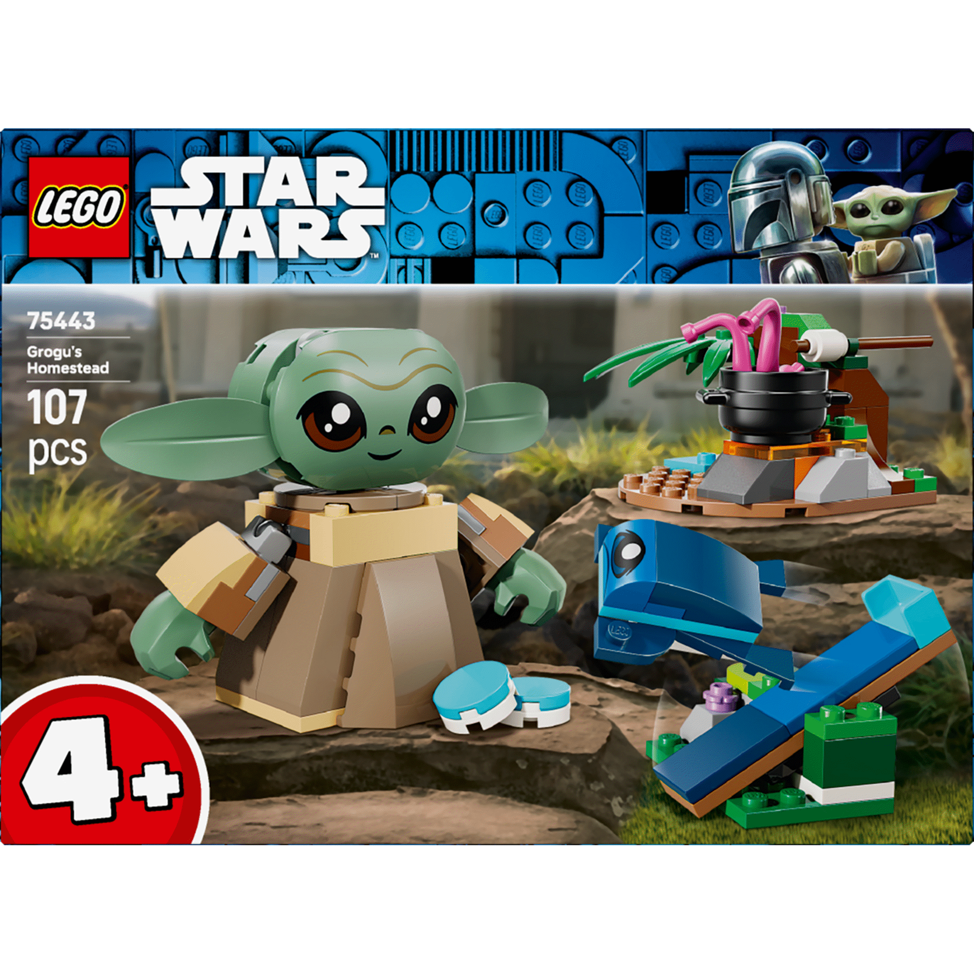 Lar do Grogu - 75443