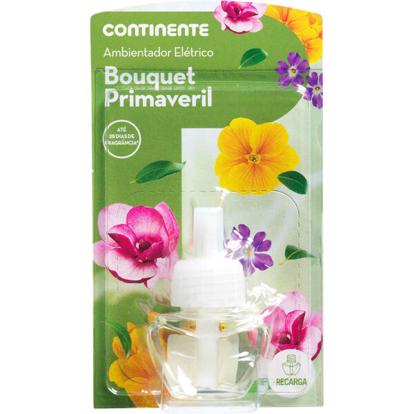 Ambientador Recarga Elétrico Bouquet Primaveril Continente