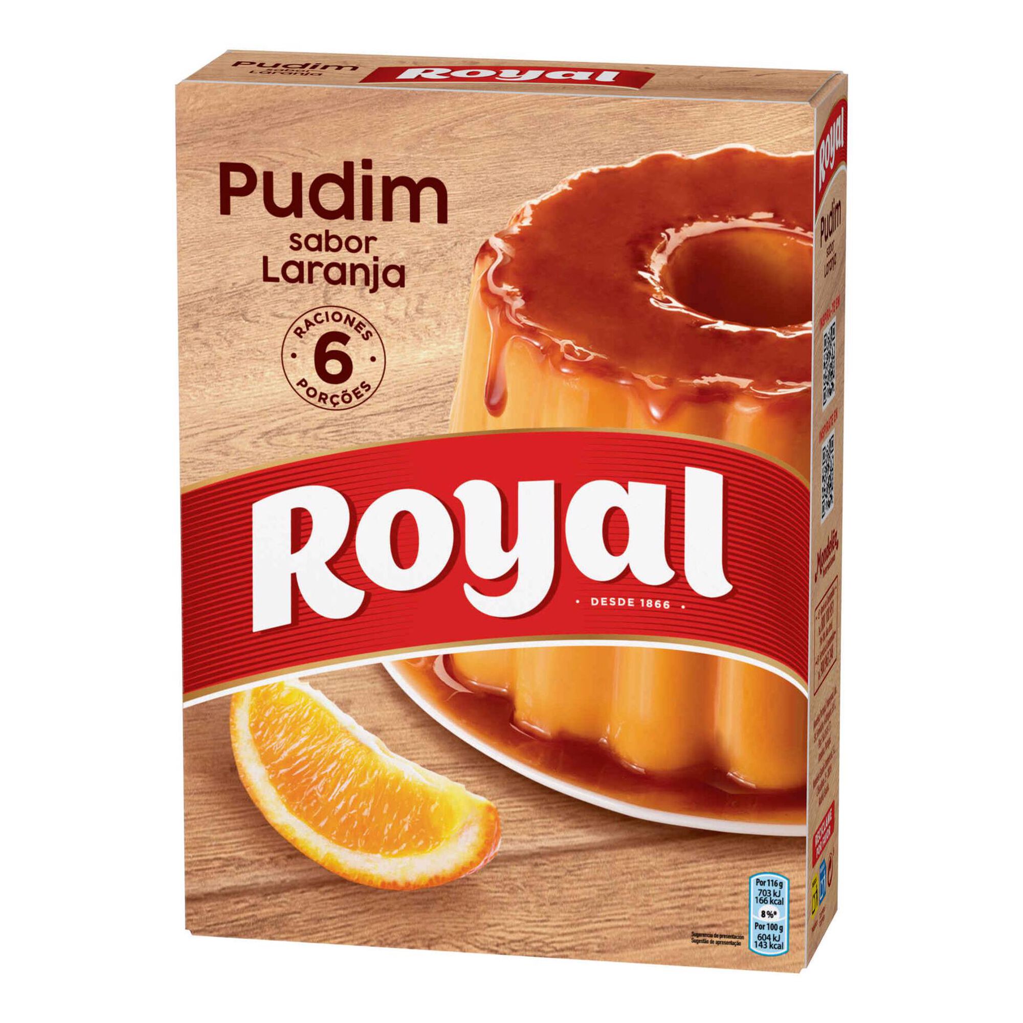 Preparado para Pudim de Laranja Caseiro