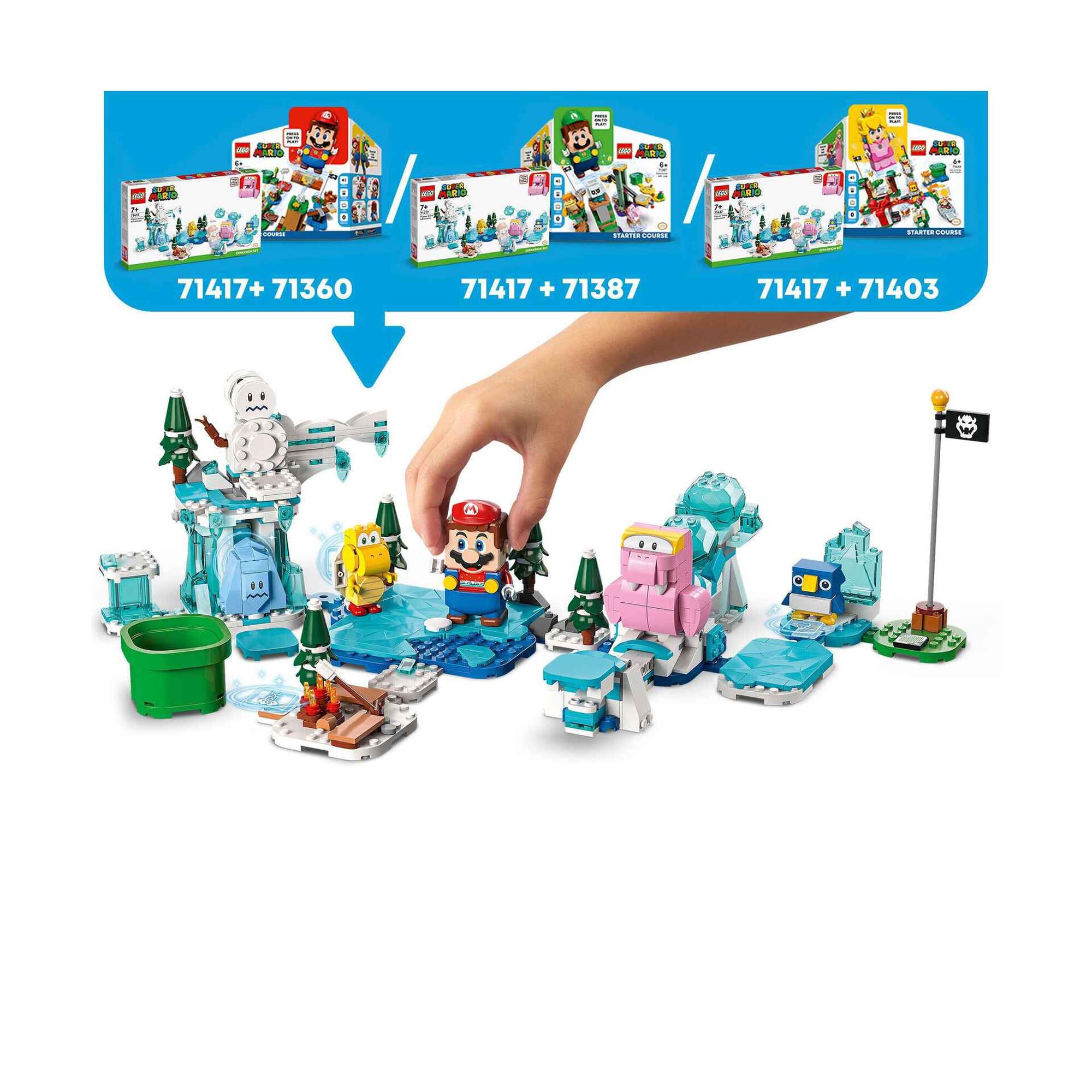 Set de Expansão - A Aventura na Neve de Fliprus - 71417