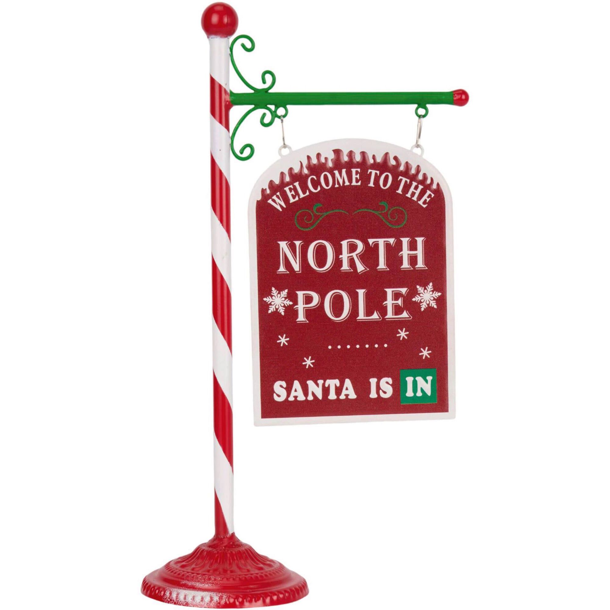 Placa Decorativa 40cm Polo Norte