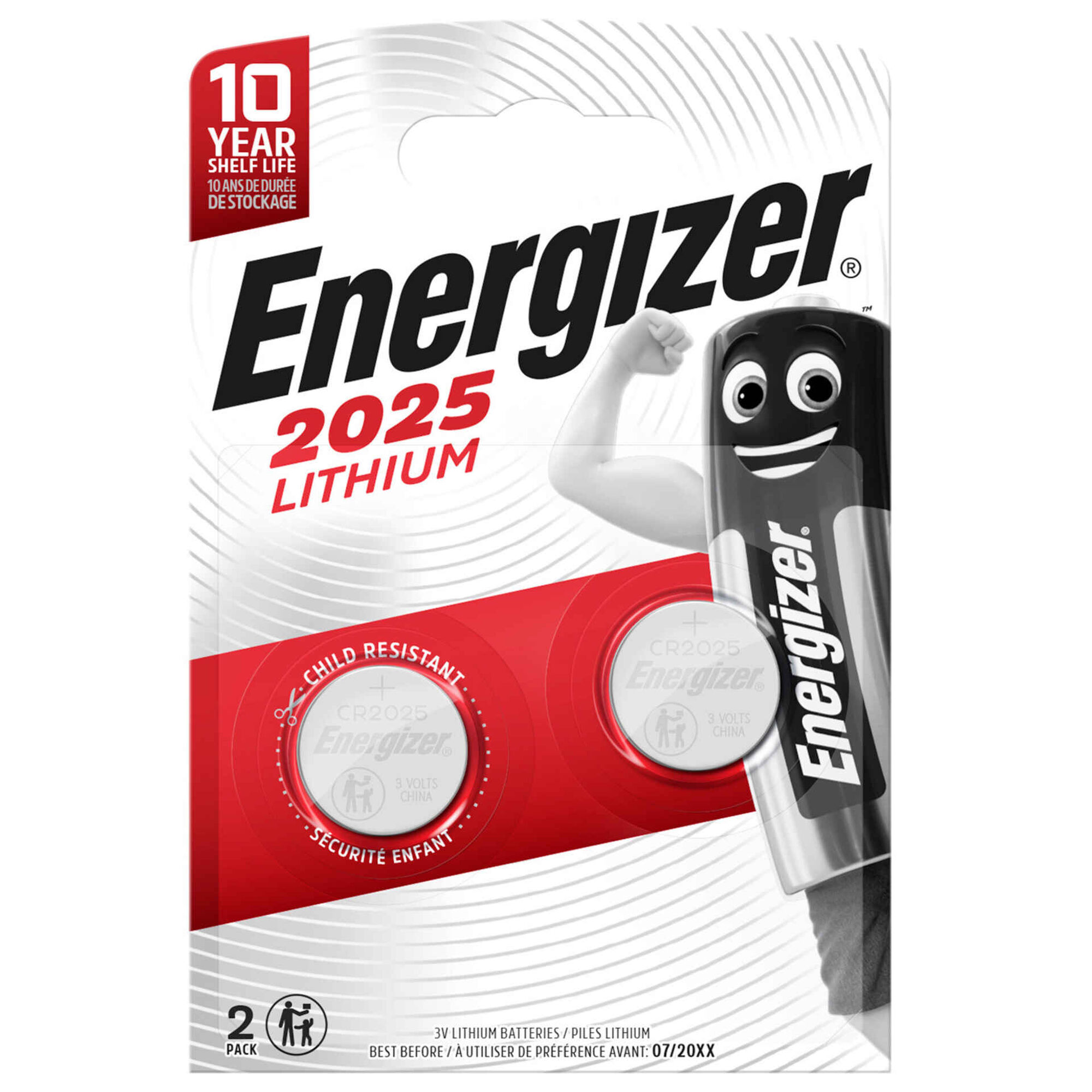Pilhas CR2025