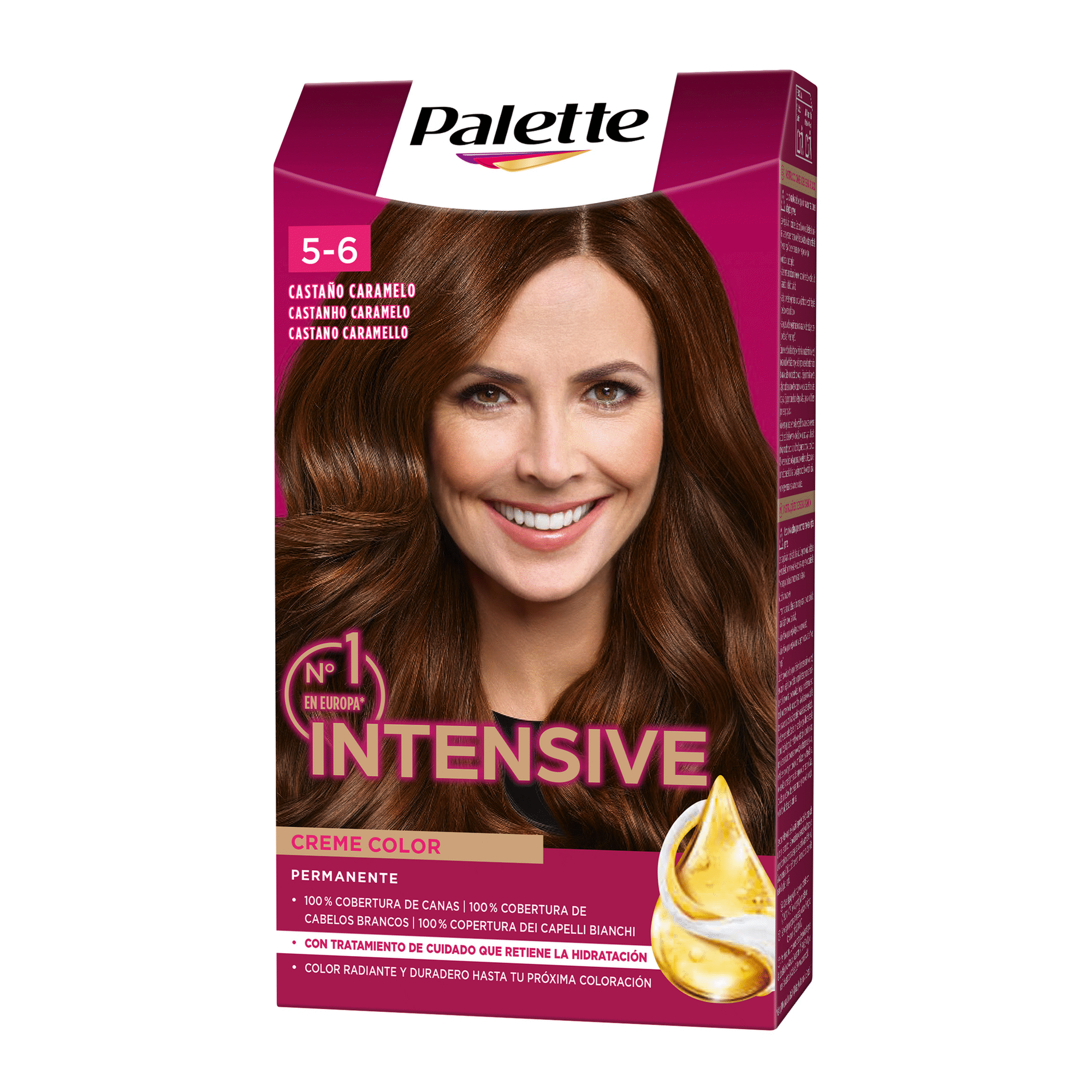 Colora&ccedil;&atilde;o Permanente Intensive Castanho Caramelo 5.6 Schwarzkopf Palette