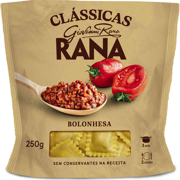 Ravioli Fresco de Bolonhesa Rana