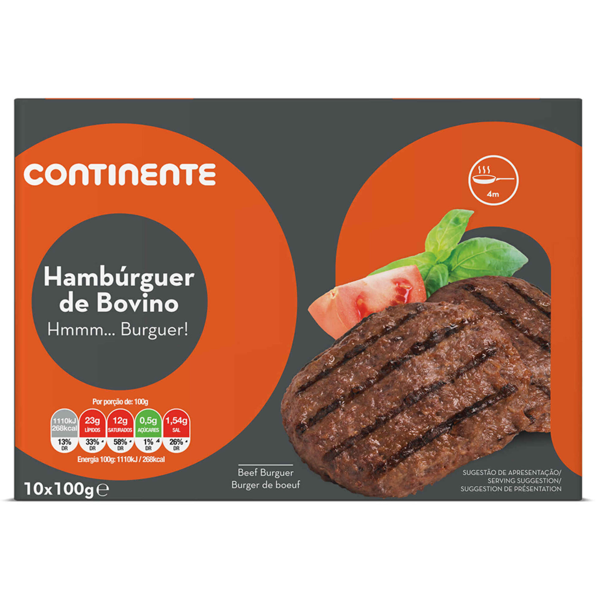 Hambúrguer de Bovino