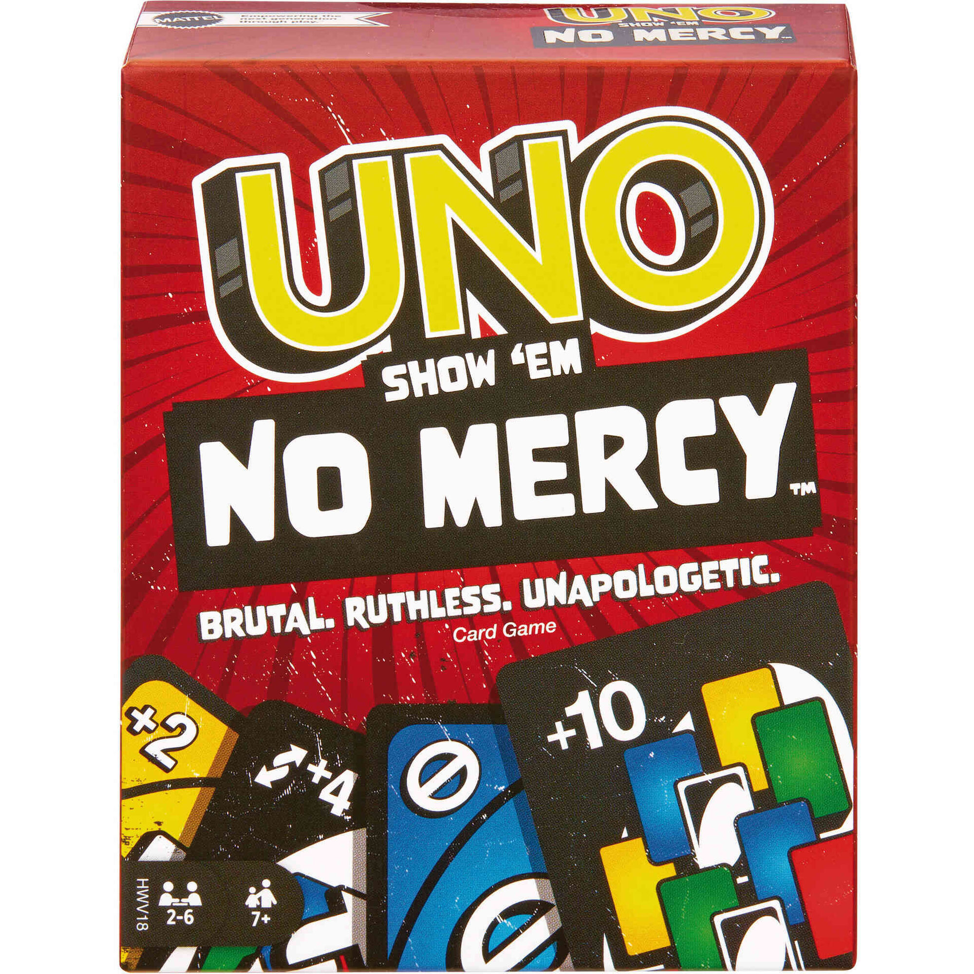 Jogo de Cartas UNO No Mercy
