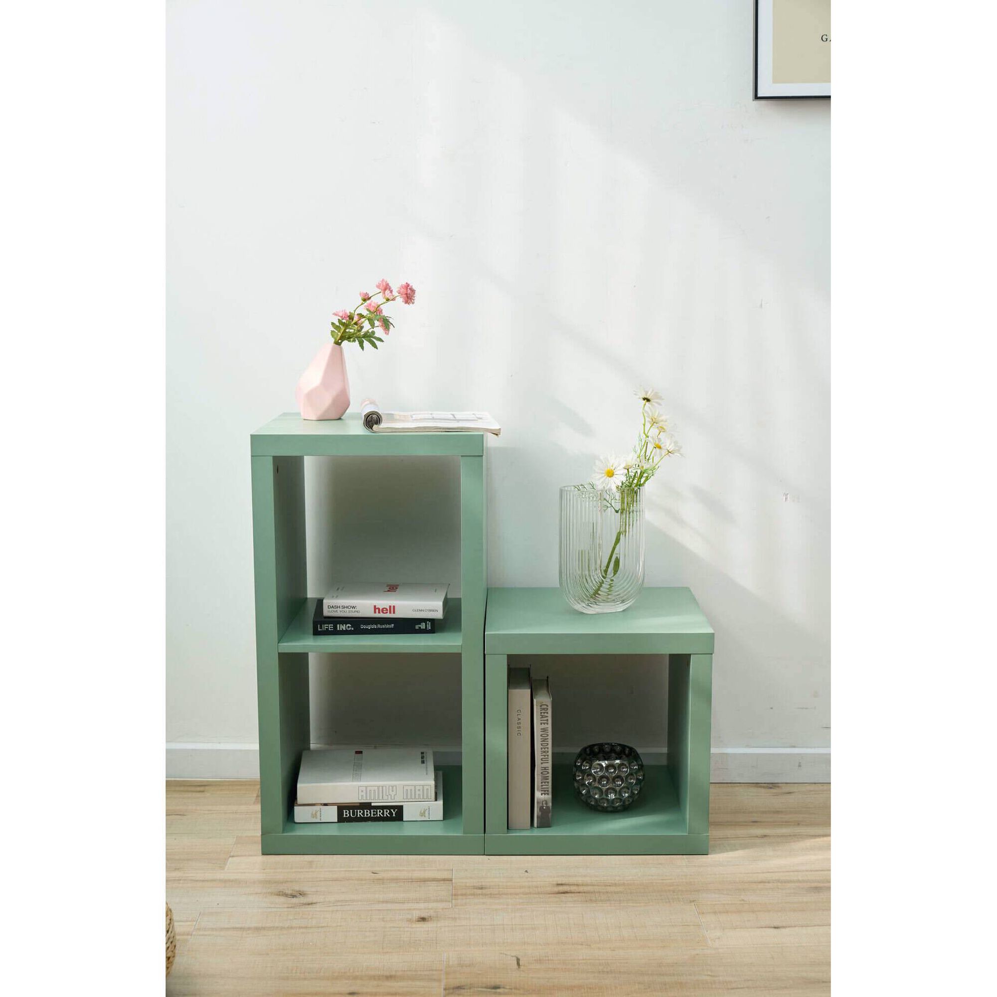 Estante 39x40x41cm Cubos Verde