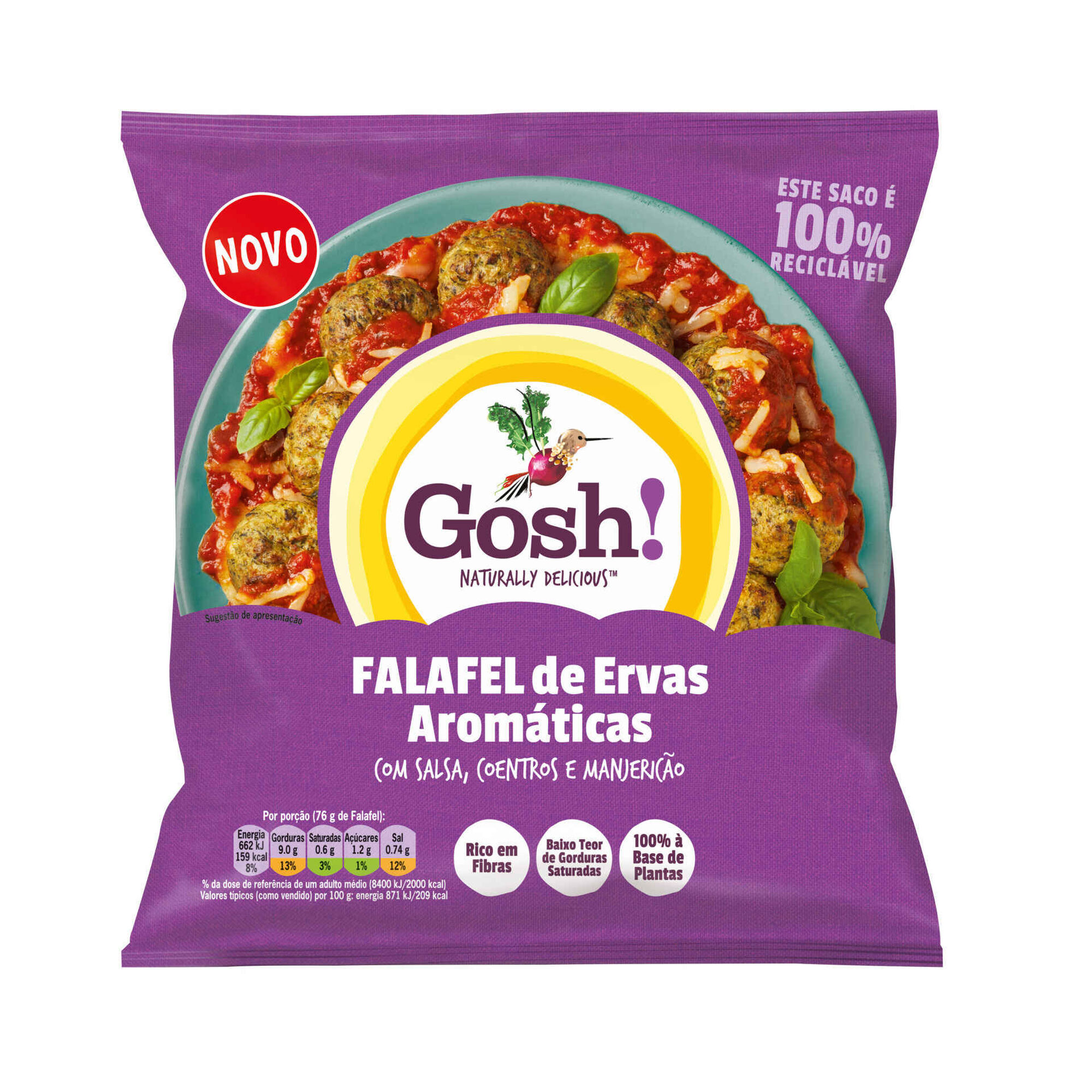 Falafel de Ervas Arom&aacute;ticas Gosh