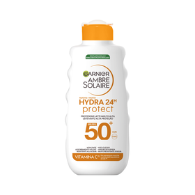 Protetor Solar Leite Hydra 24H FPS 50+ Garnier Ambre Solaire