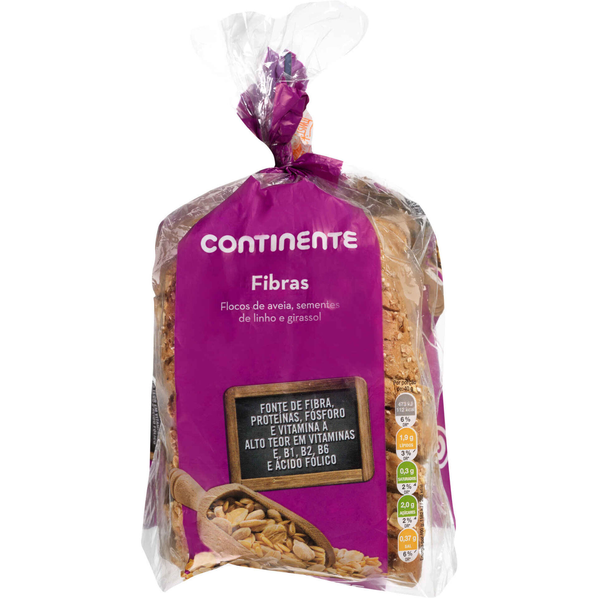 Pão de Forma Fibras com Côdea Pão de Forma Fibras com Côdea