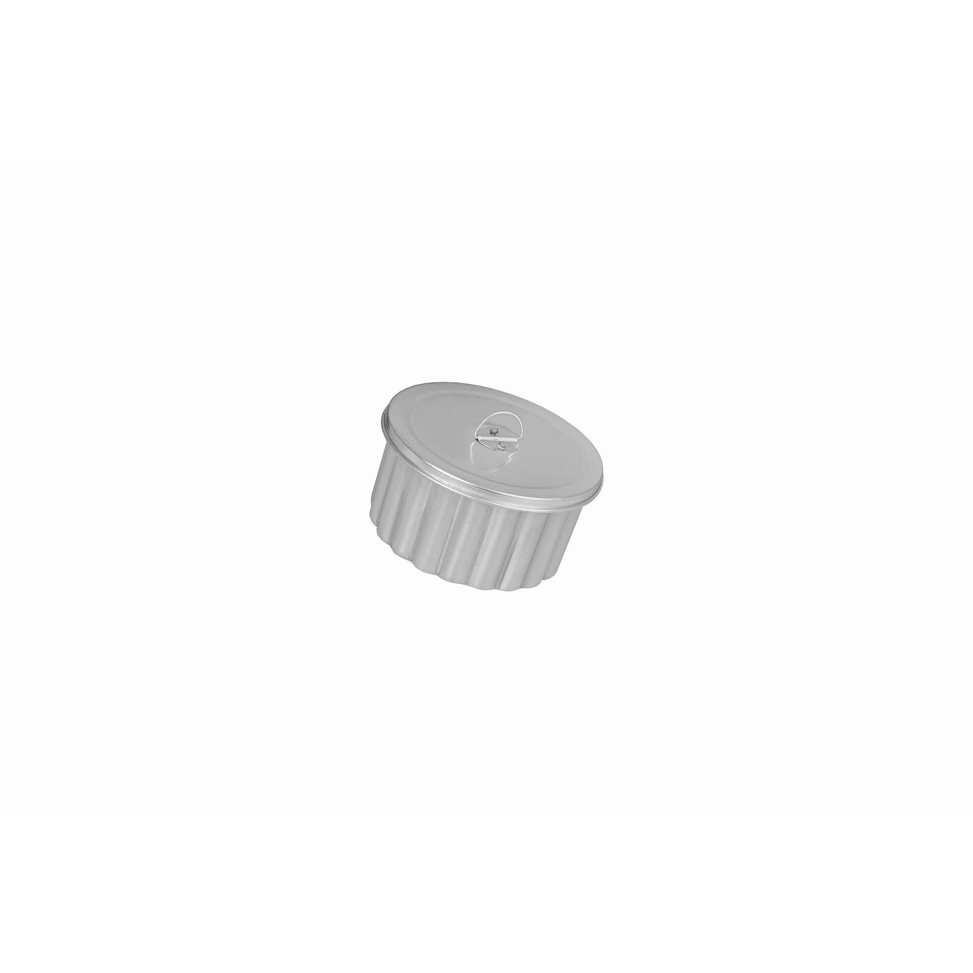 Forma Pudim Canelada Alumínio 18cm Basic Forma Pudim Canelada Alumínio 18cm Basic