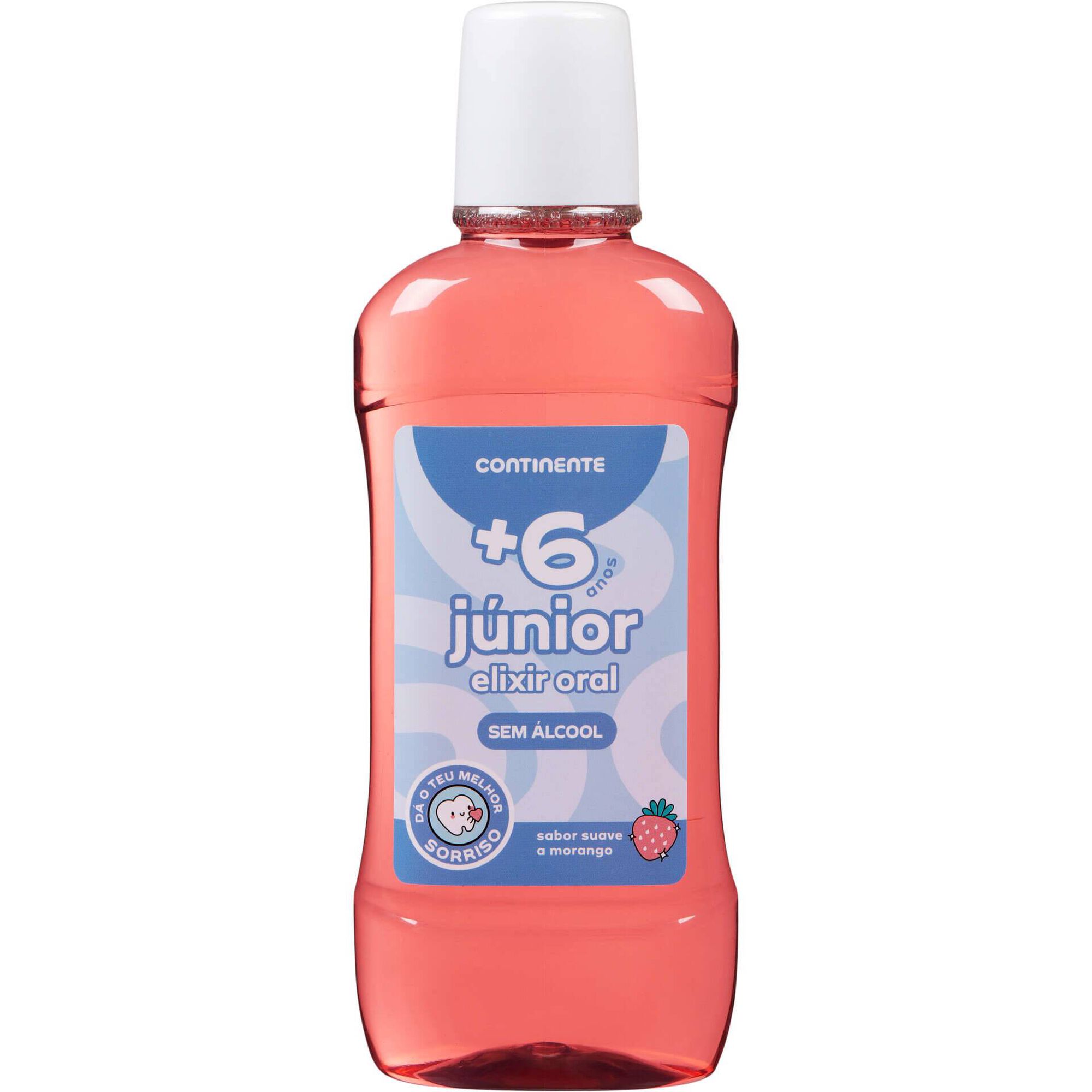 Elixir Bucal J&uacute;nior Morango +6 Anos Continente
